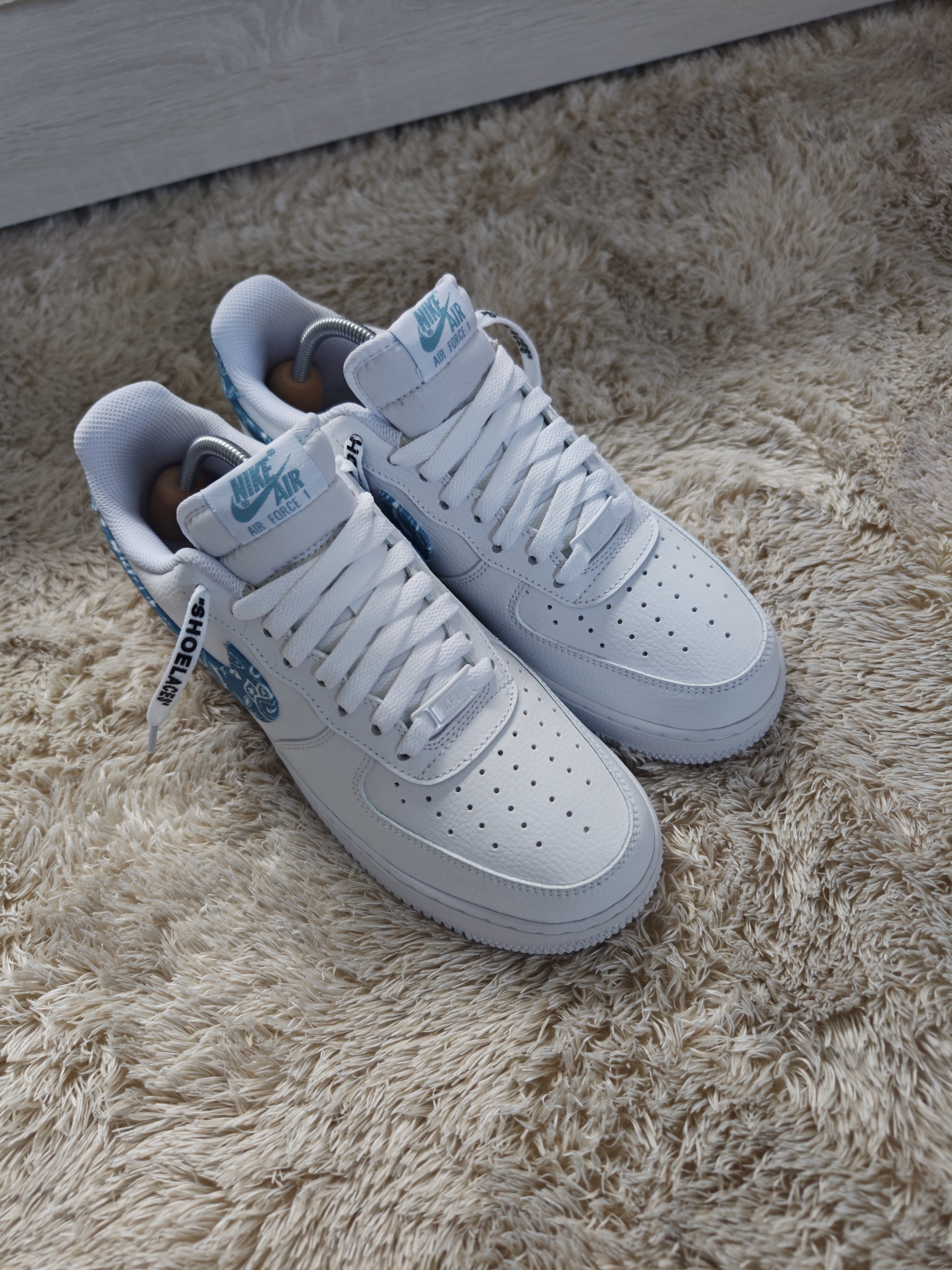 Nike Women's Air Force 1 Low '07 Essential "Blue Paisley"