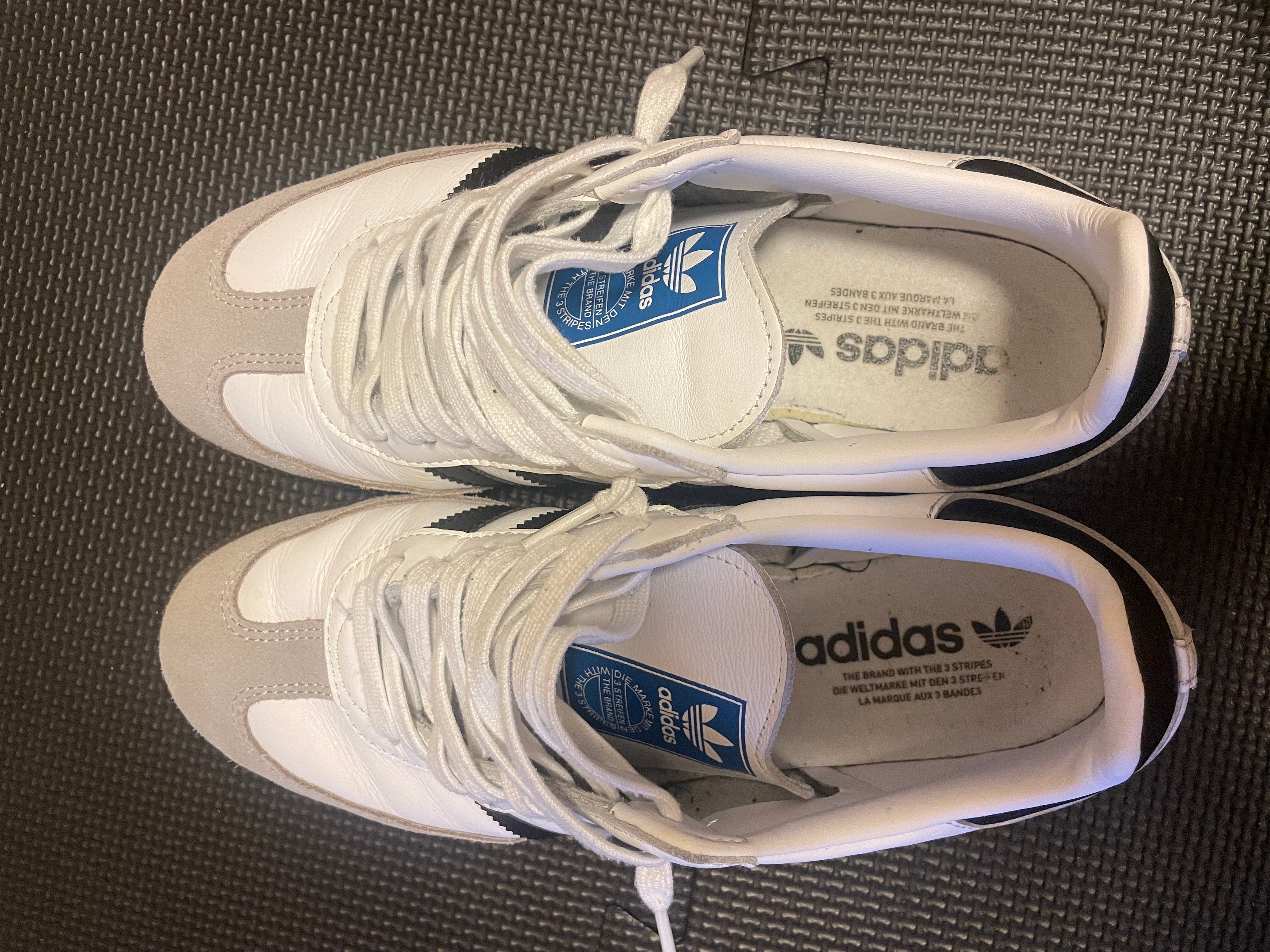 adidas Samba OG "Cloud White/Core Black/Clear Granite"