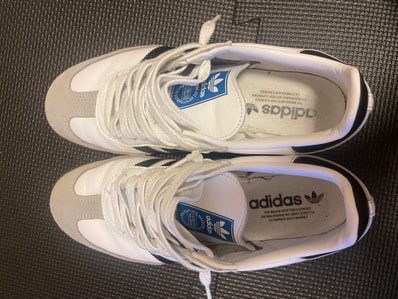 adidas Samba OG "Cloud White/Core Black/Clear Granite"