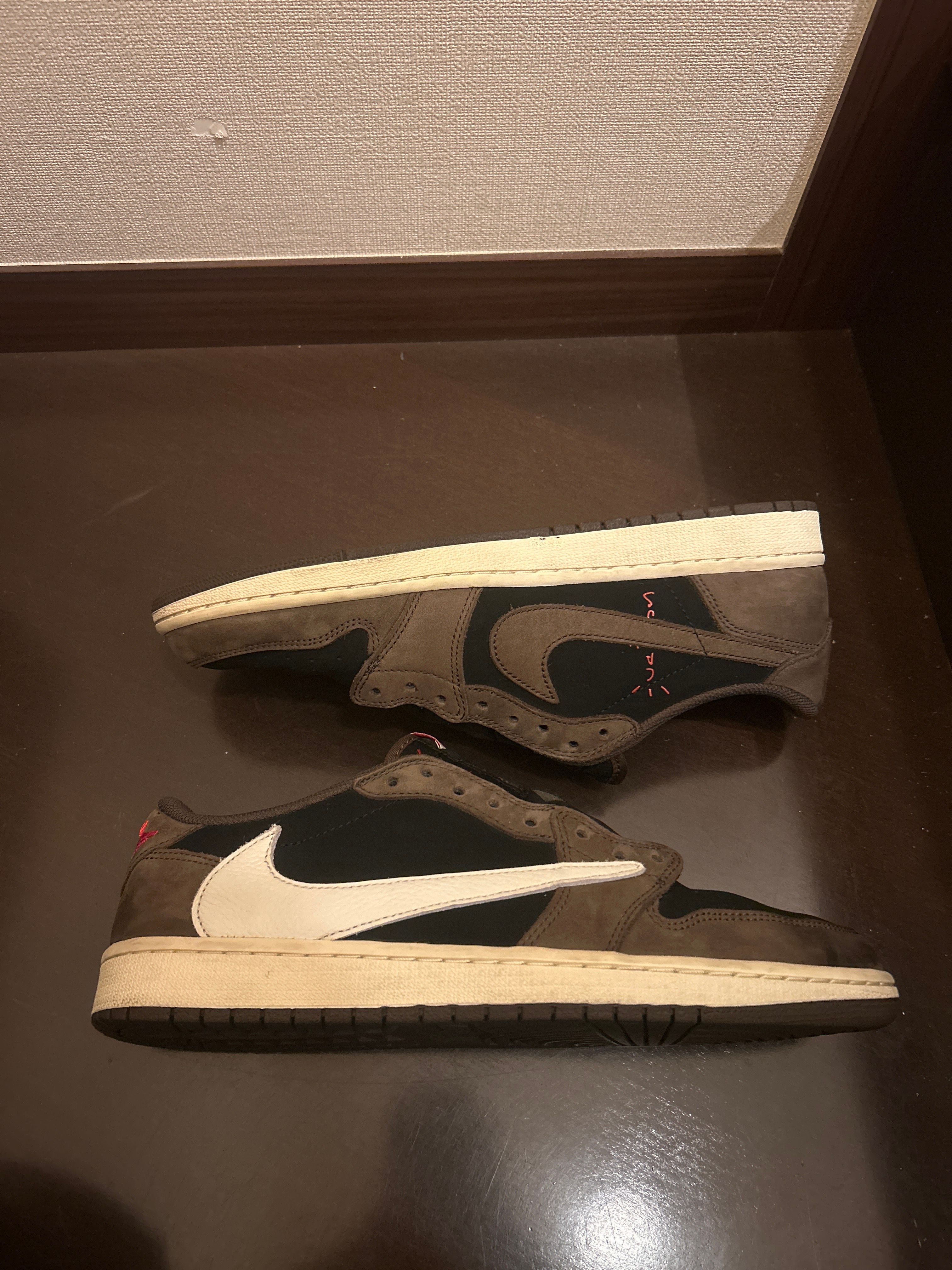 Travis Scott × Nike Air Jordan 1 Low OG SP-T "Black/Dark Mocha"