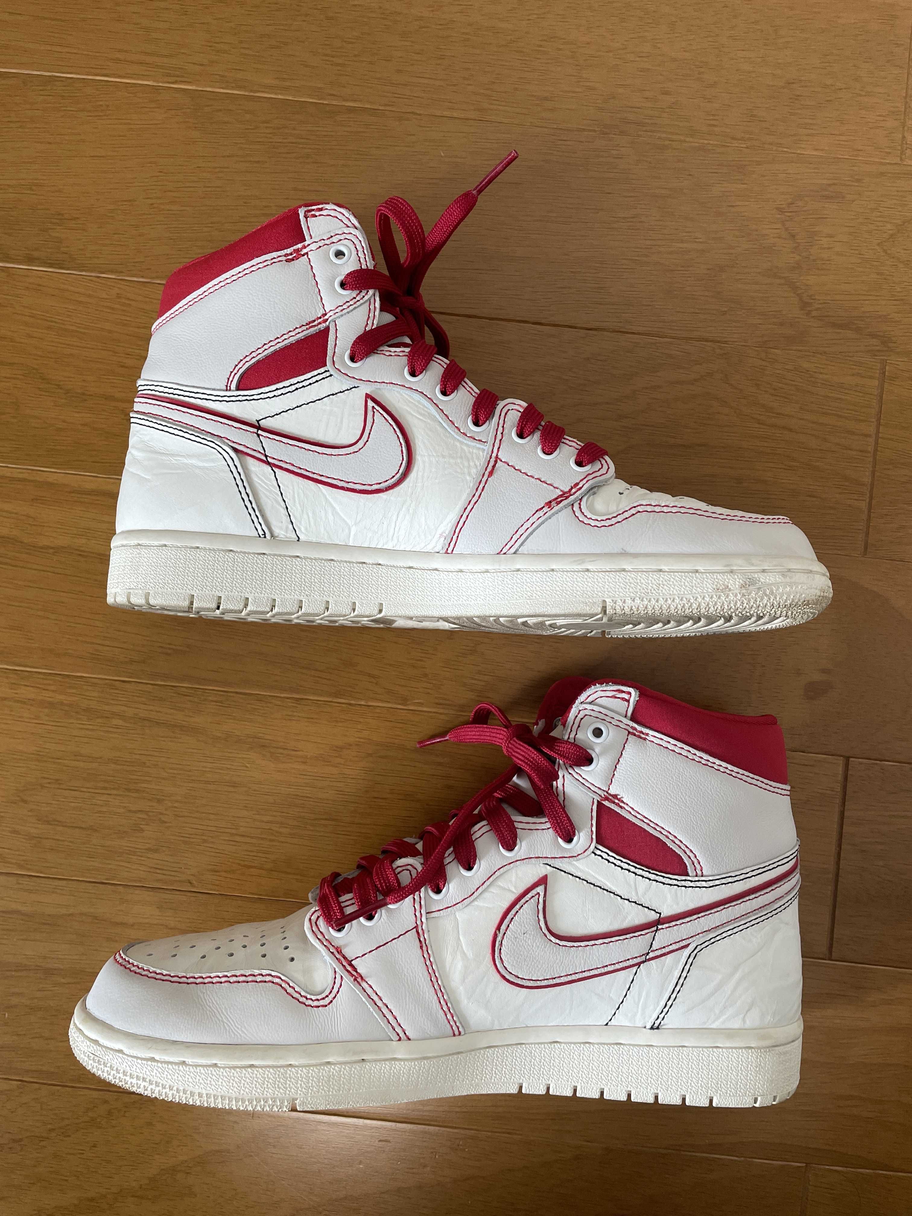 Nike Air Jordan 1 Retro High OG "Sail/University Red"     