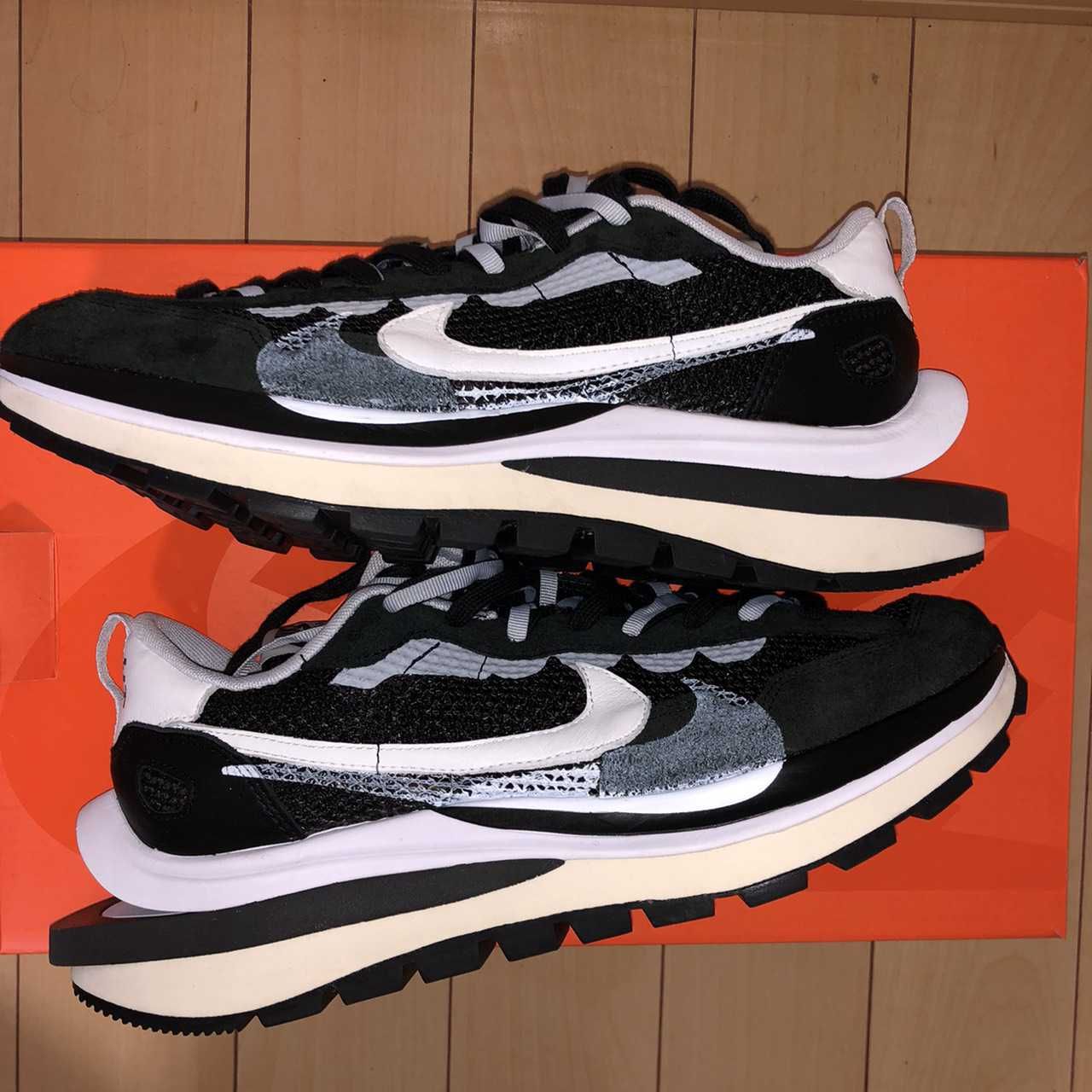 sacai × Nike Vapor Waffle "Black and White"