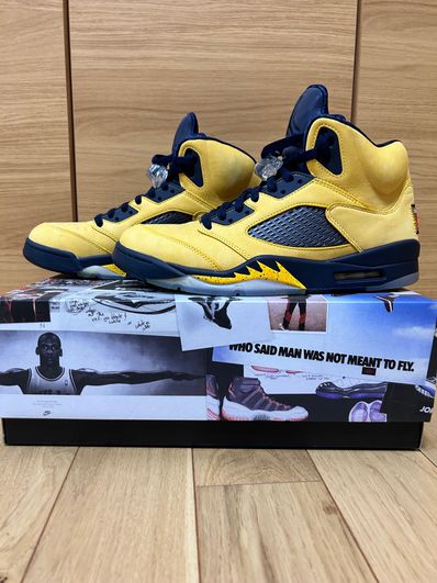 NIKE AIR JORDAN 5 "MICHIGAN"