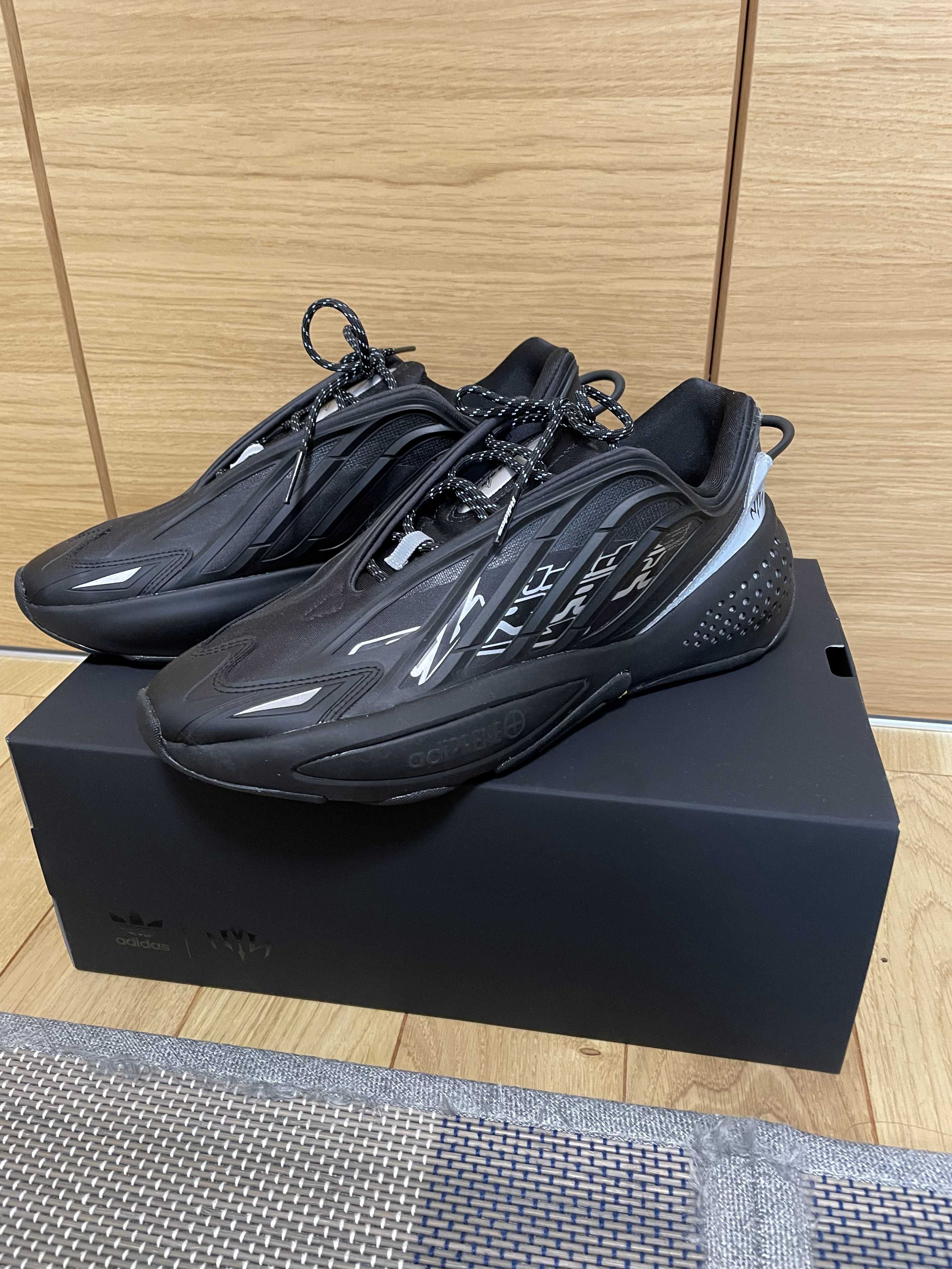 GUCCIMAZE × adidas Ozrah "Core Black/Grey Six"