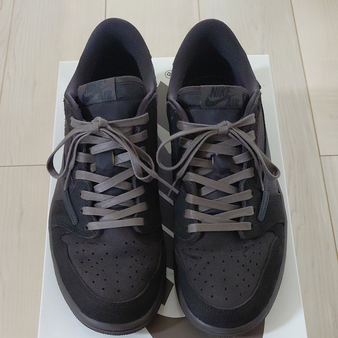 Travis Scott × Nike Air Jordan 1 Low OG SP "Velvet Brown and Dark Mocha"