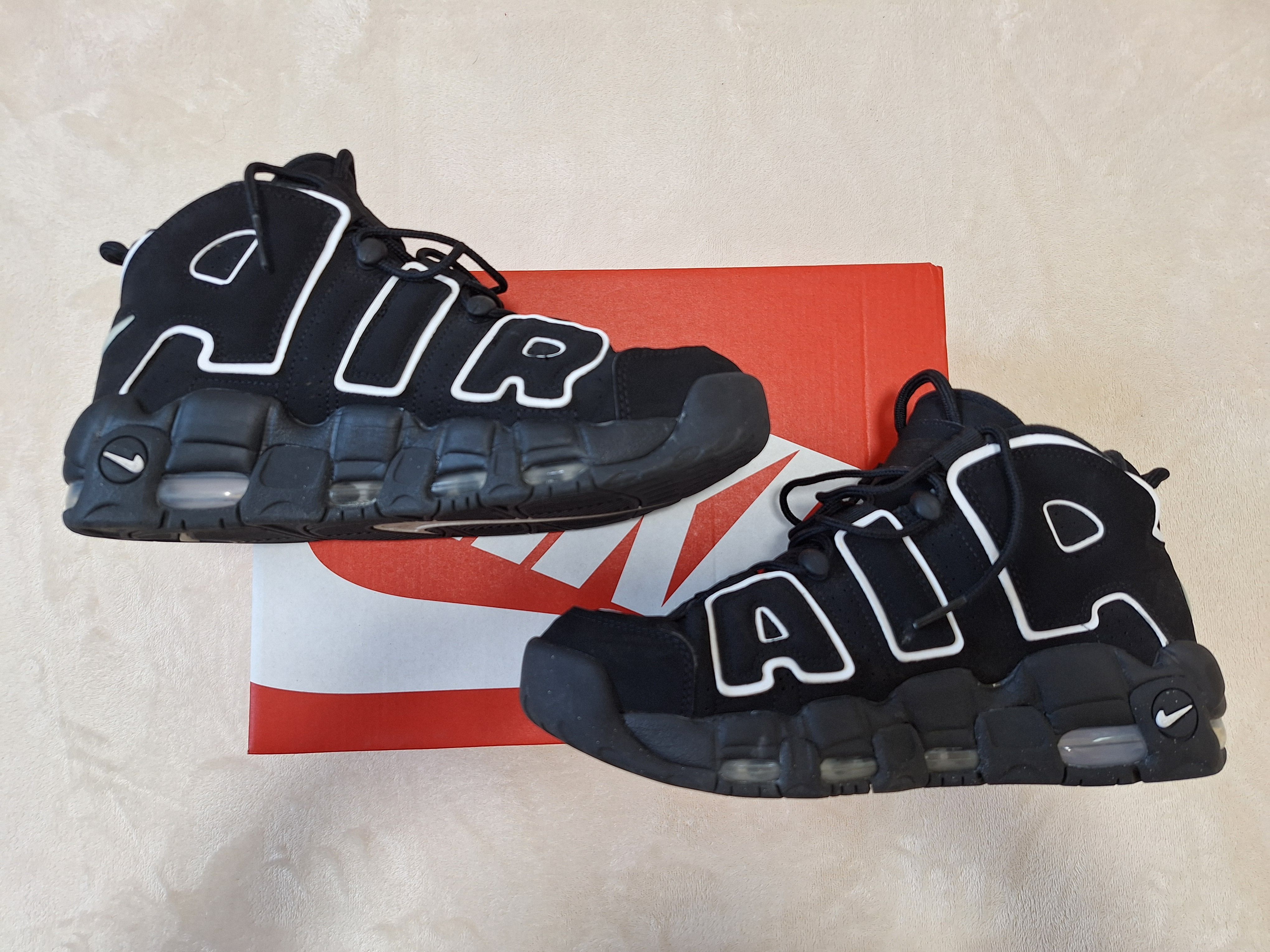Nike Air More Uptempo "Black/White"(2020)