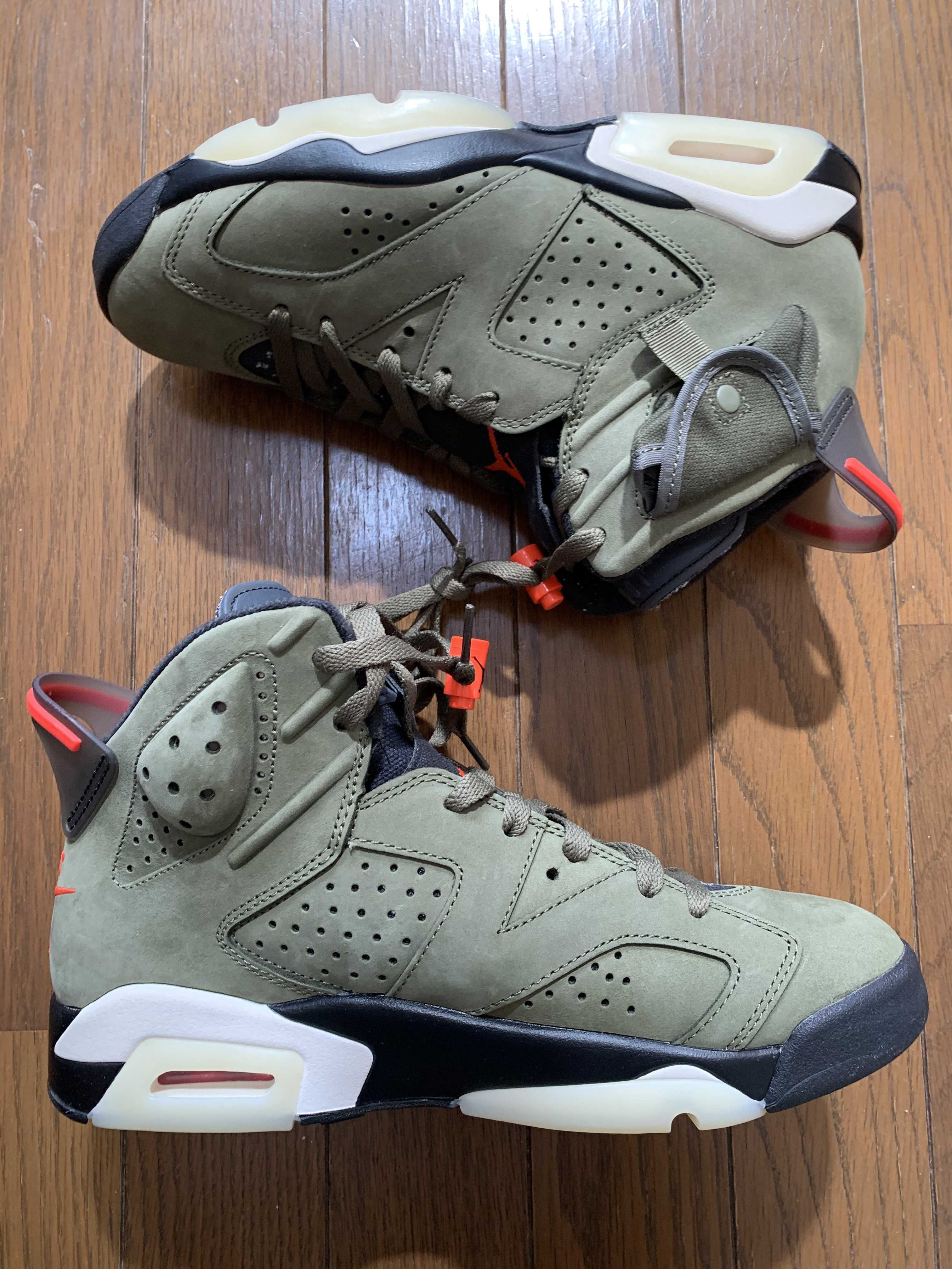 Travis Scott × Nike Air Jordan 6 Retro "Medium Olive"