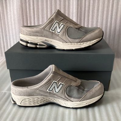 New Balance 2002R Mule "Gray/Silver"