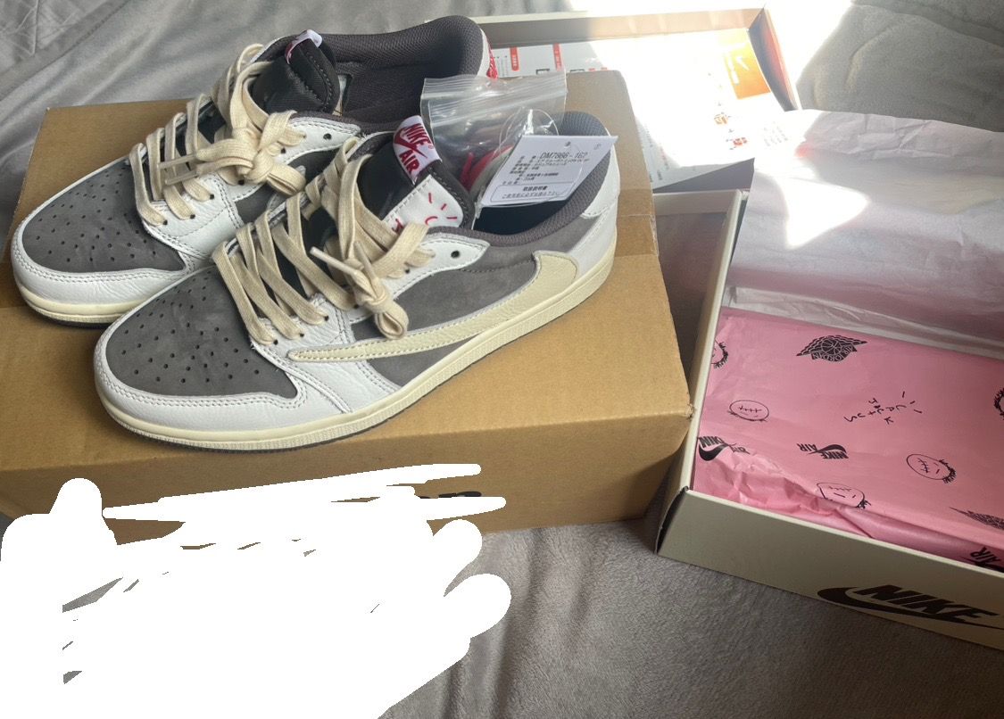 Travis Scott × Nike Air Jordan 1 Low OG SP "Reverse Mocha/Sail and Ridgerock"