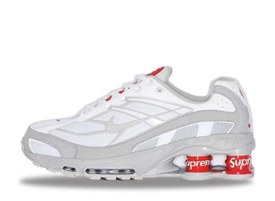 Supreme × Nike Shox Ride 2 "White/Grey Fog/Flat Platinum"