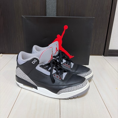 Nike Air Jordan 3 Retro "Black Cement" (2024)