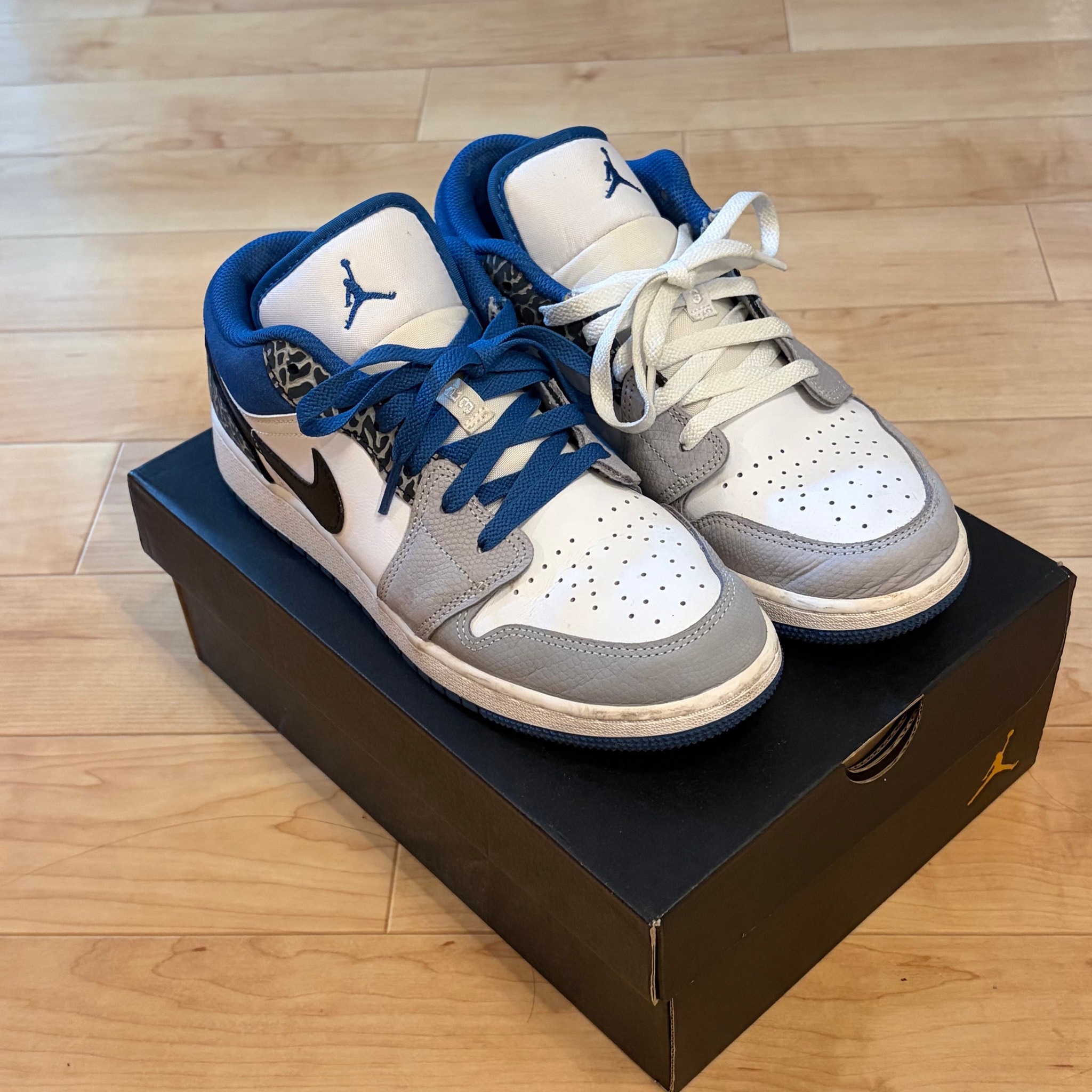 Nike GS Air Jordan 1 Low "True Blue"