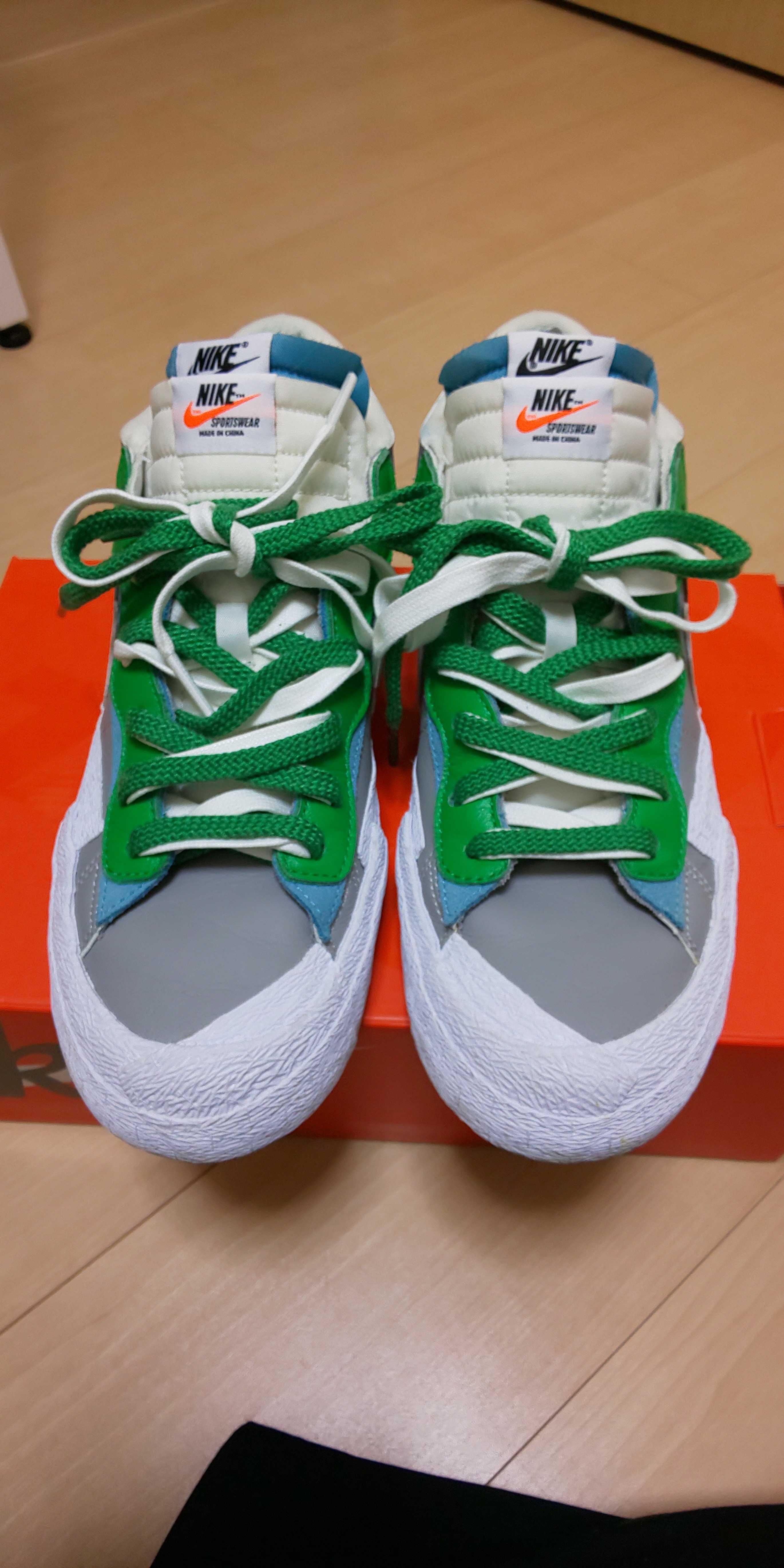 sacai × Nike Blazer Low "Classic Green"