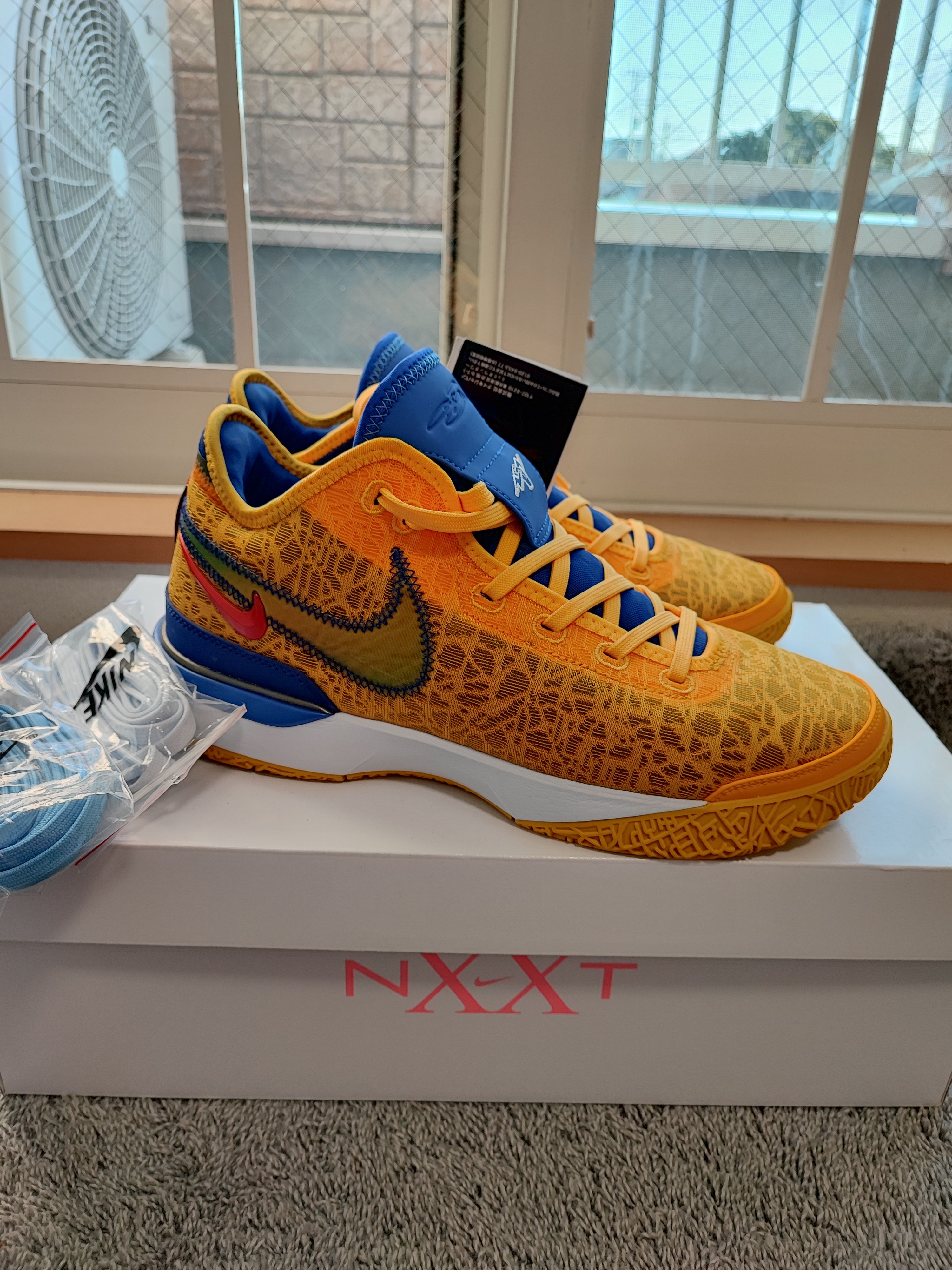 Titan × Nike Zoom LeBron NXXT Gen "University Gold"
