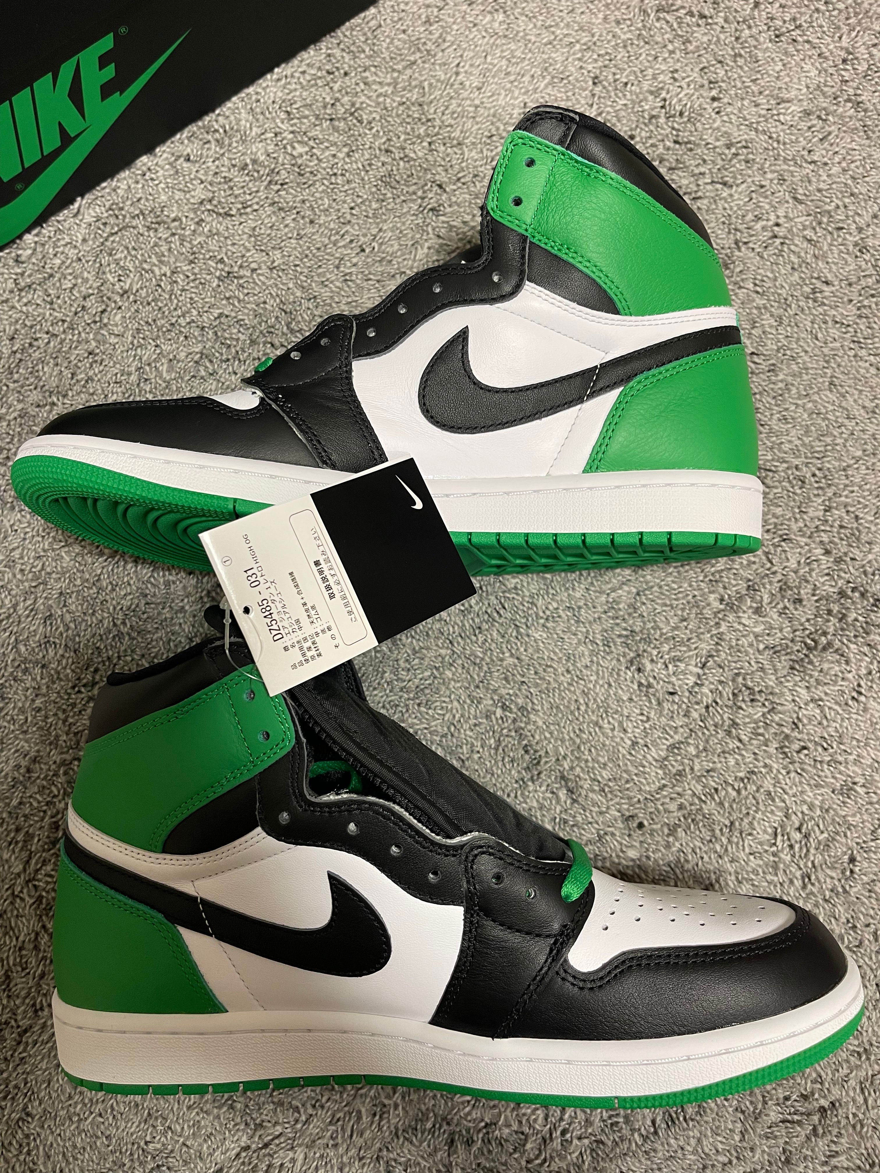 Nike Air Jordan 1 Retro High OG "Celtics/Black and Lucky Green" (2023)
