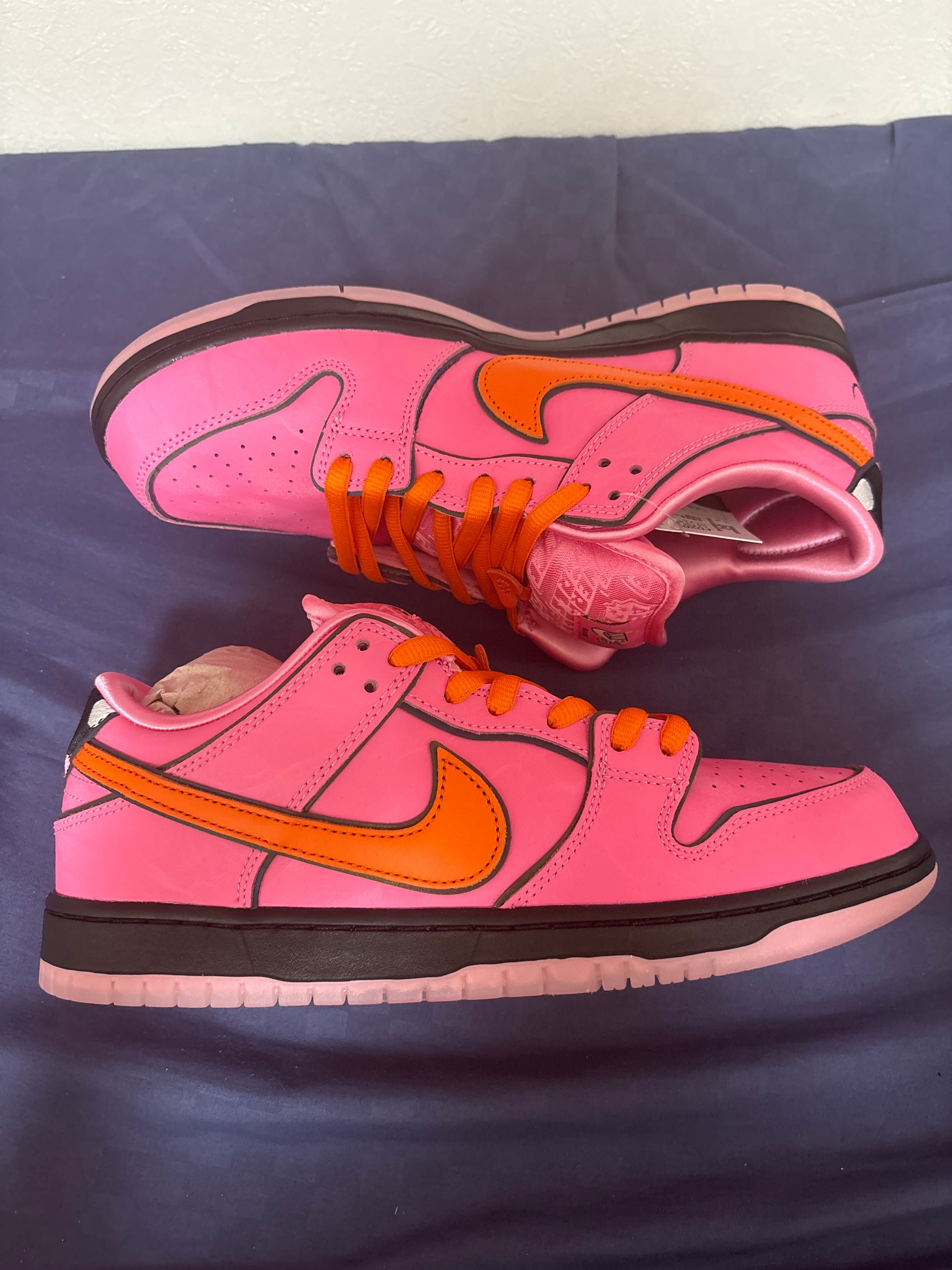 The Powerpuff Girls × Nike SB Dunk Low Pro QS "Blossom"