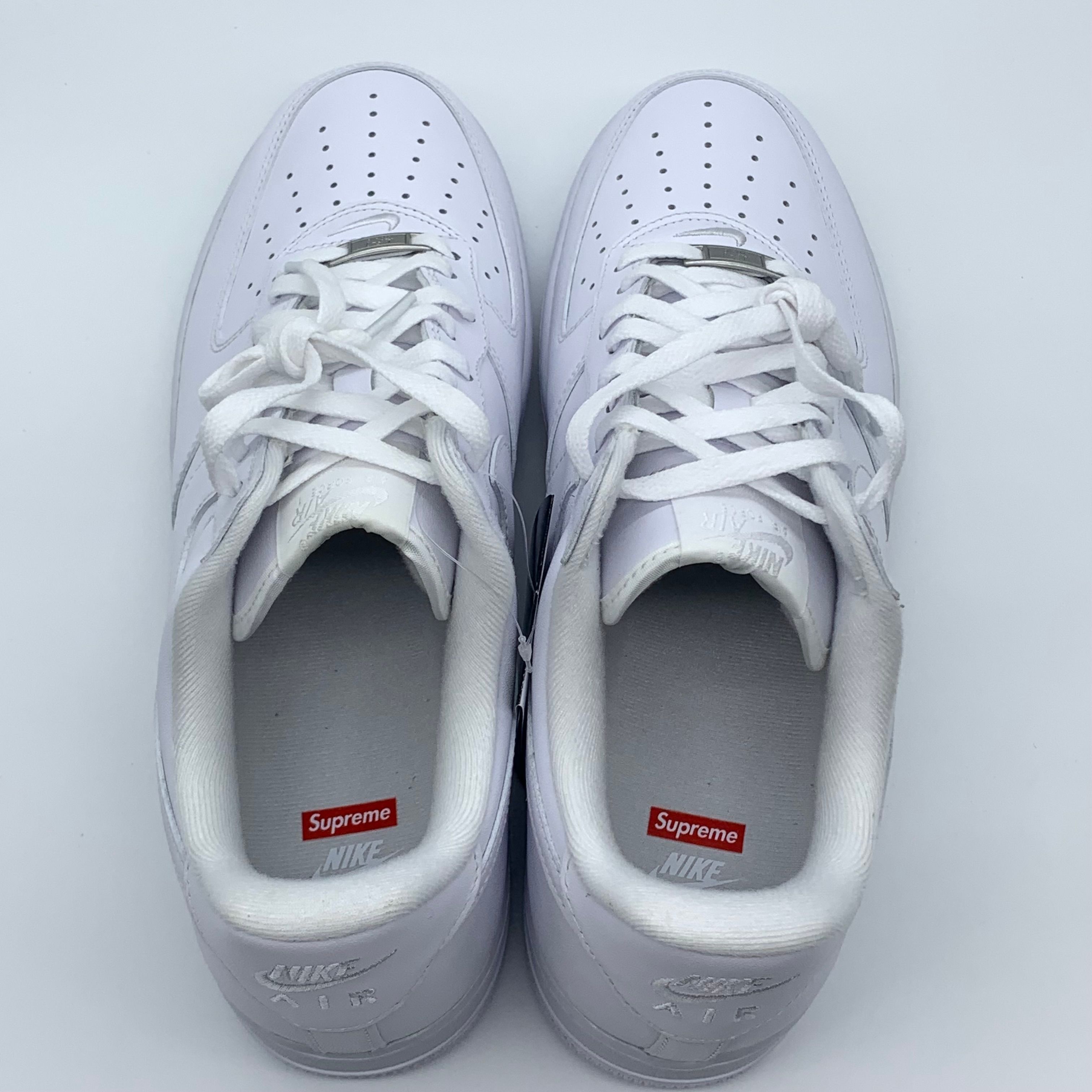 Supreme × Nike Air Force 1 Low "White"