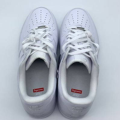 Supreme × Nike Air Force 1 Low "White"