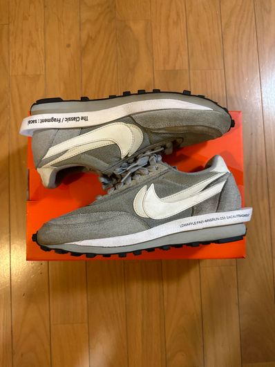 Fragment × sacai × Nike LD Waffle "Light Smoke Grey"