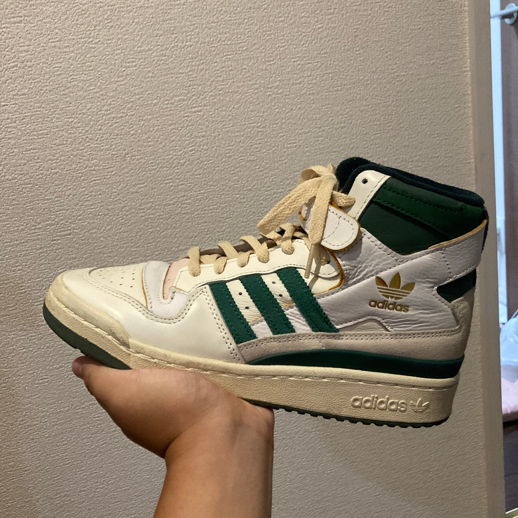 adidas Forum 84 "Off White/Team Dark Green/Footwear White"
