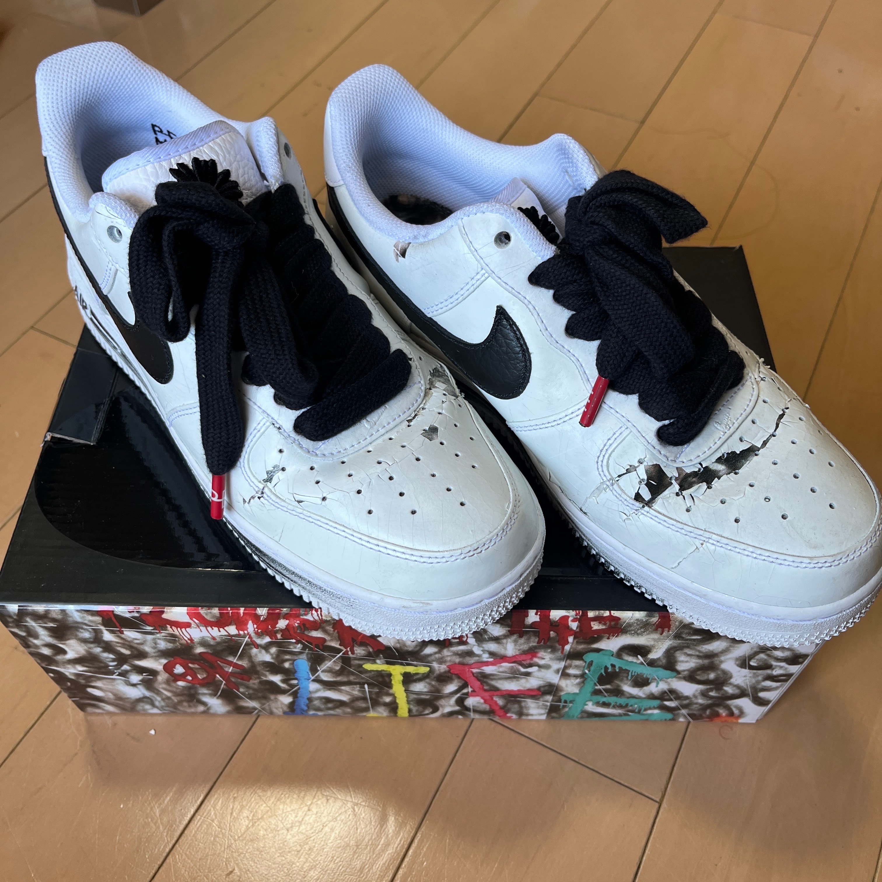 PEACEMINUSONE × Nike Air Force 1 Low "Para-noise/White/Black" / G-DRAGON