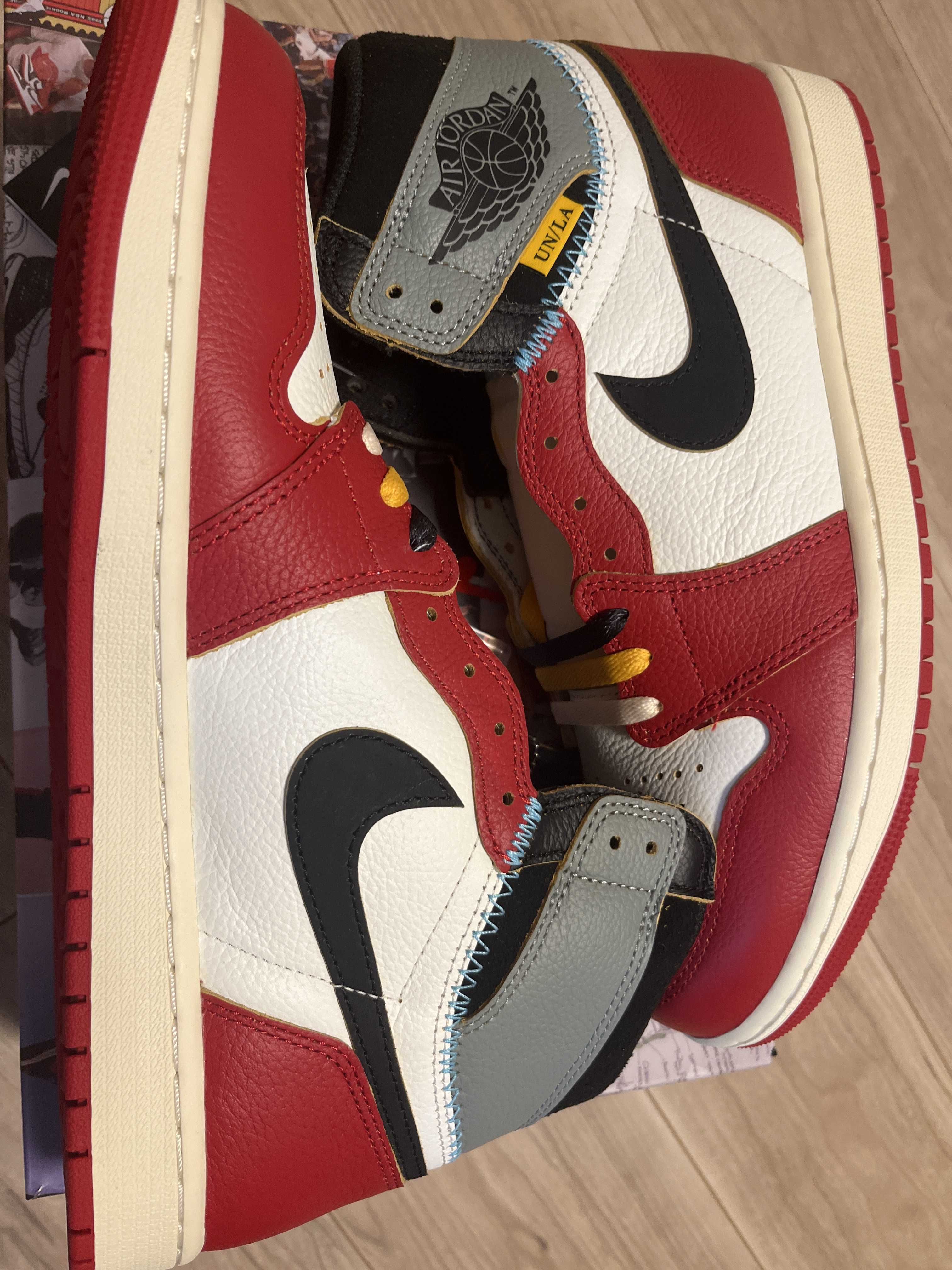 UNION × Nike Air Jordan 1 Retro High OG "Chicago/Shadow"