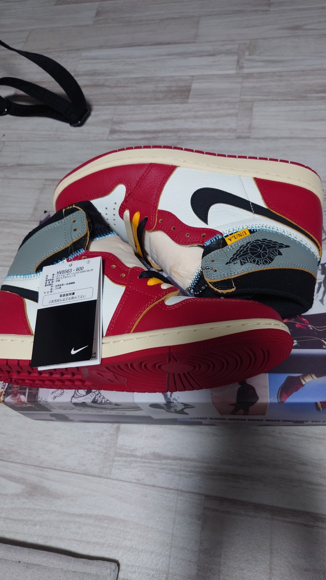 UNION × Nike Air Jordan 1 Retro High OG "Chicago/Shadow"
