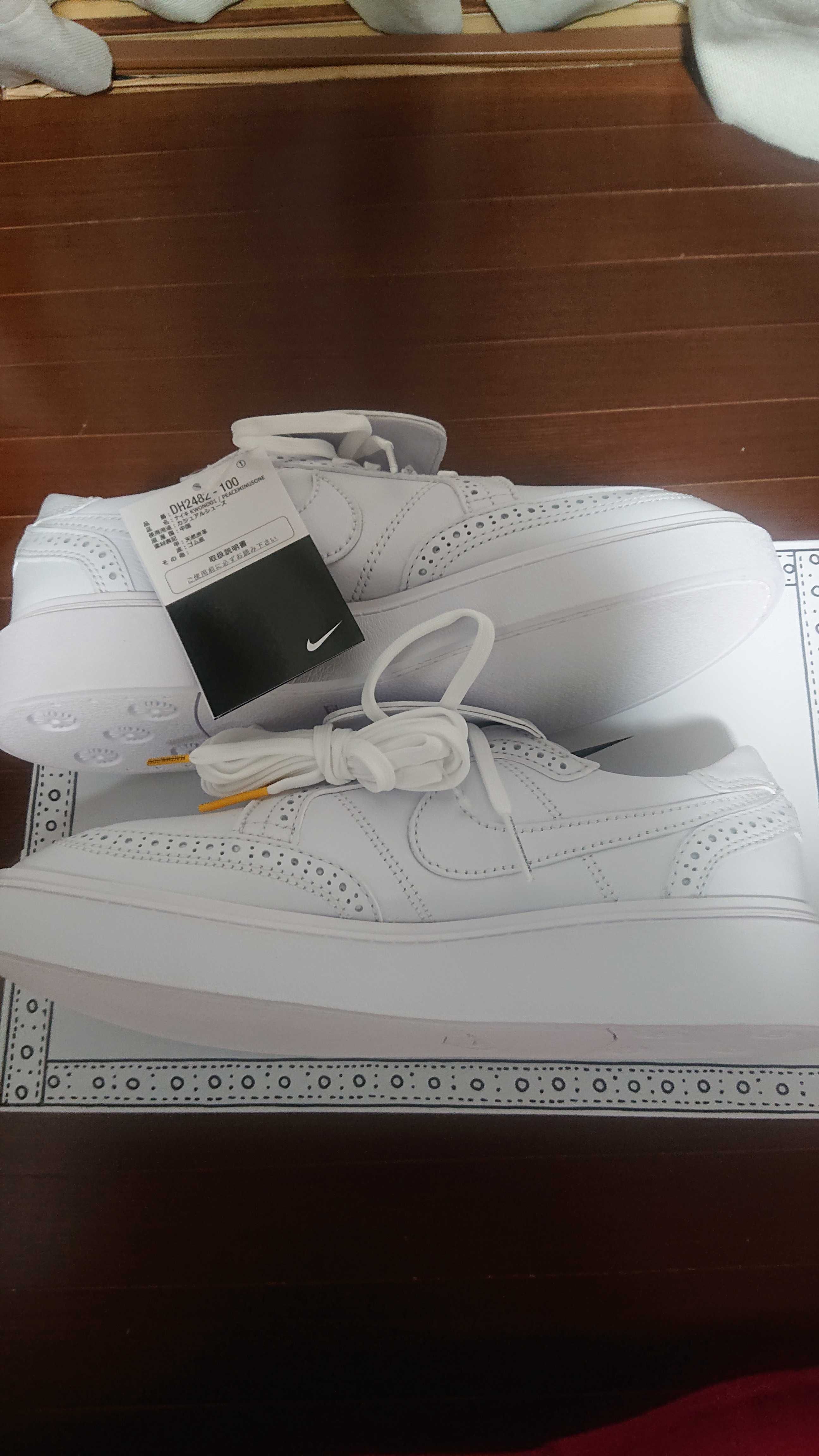 PEACEMINUSONE × Nike Kwondo1 "White" / G-DRAGON