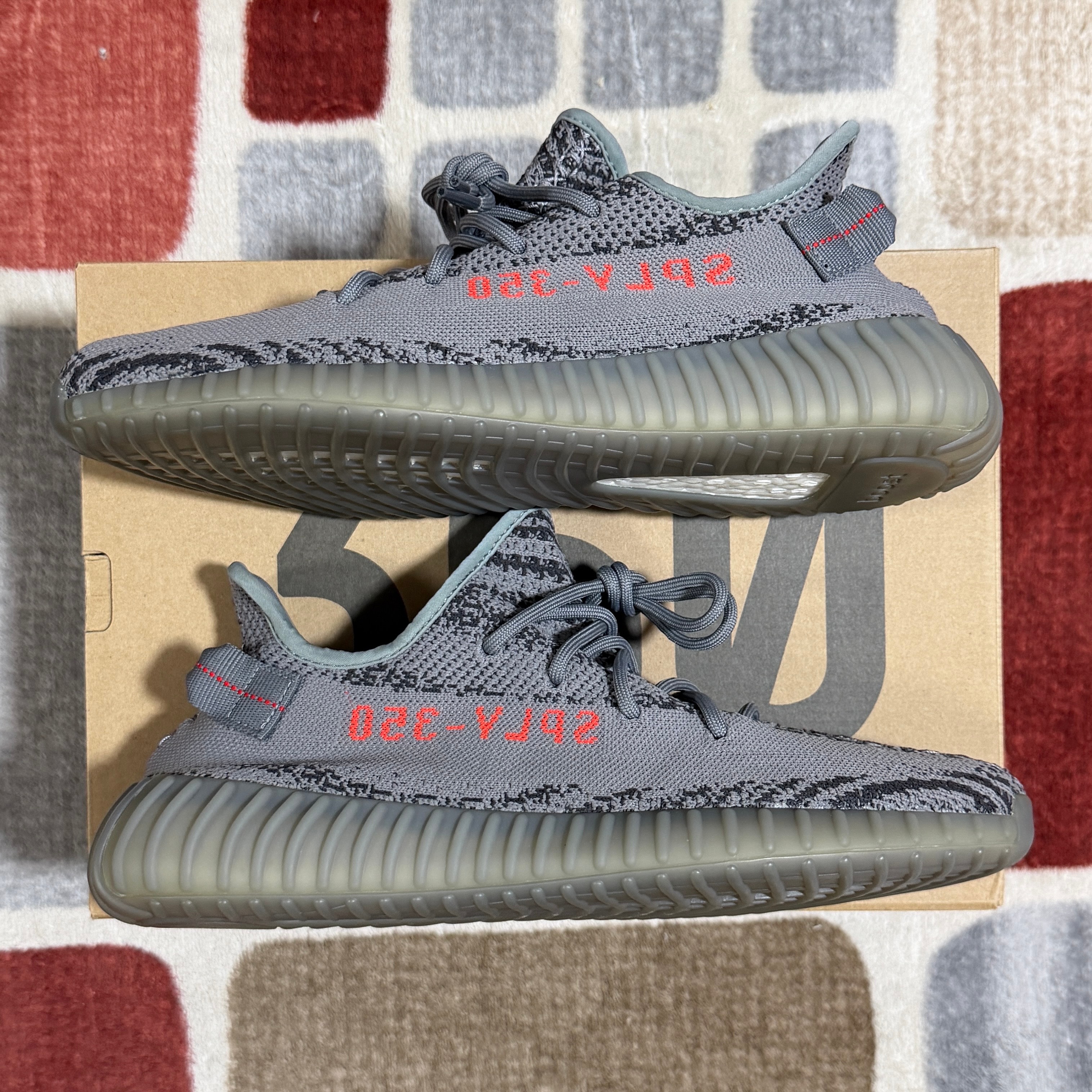 adidas Yeezy Boost 350 V2 "Grey/Bold Orange/DGH Solid Grey"