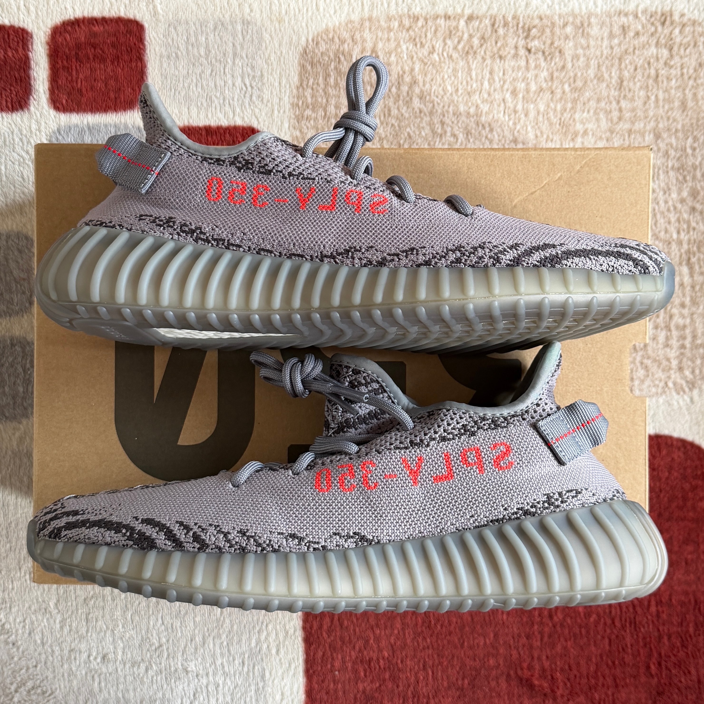 adidas Yeezy Boost 350 V2 "Grey/Bold Orange/DGH Solid Grey"