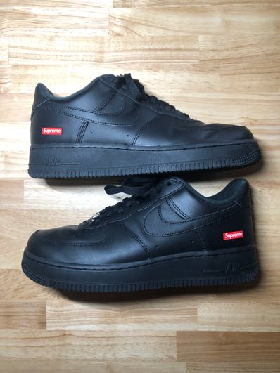 Supreme × Nike Air Force 1 Low "Black"