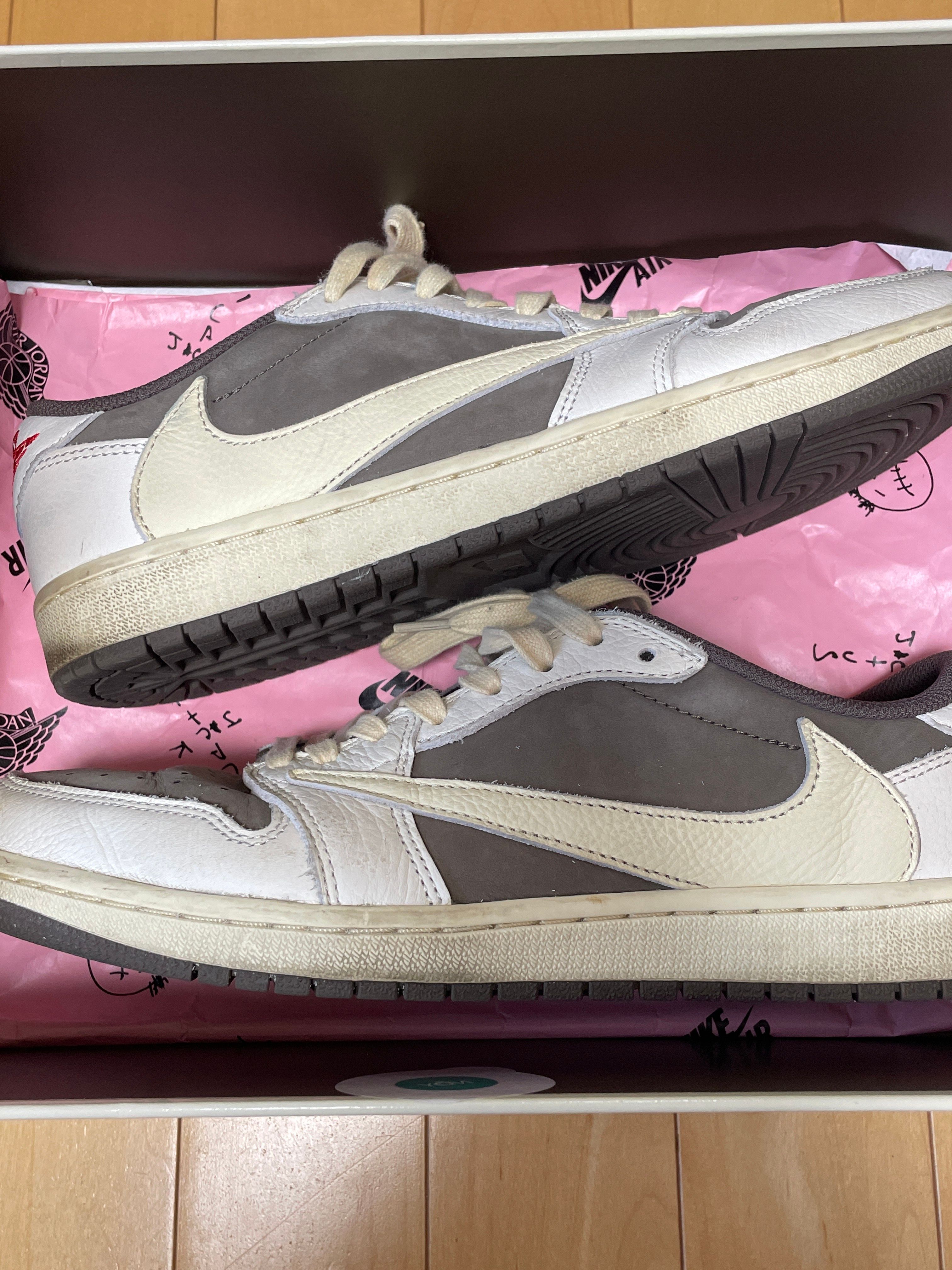 Travis Scott × Nike Air Jordan 1 Low OG SP "Reverse Mocha/Sail and Ridgerock"