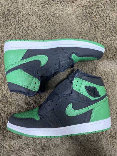 Nike Air Jordan 1 Retro High OG "Black/Pine Green" (2020)