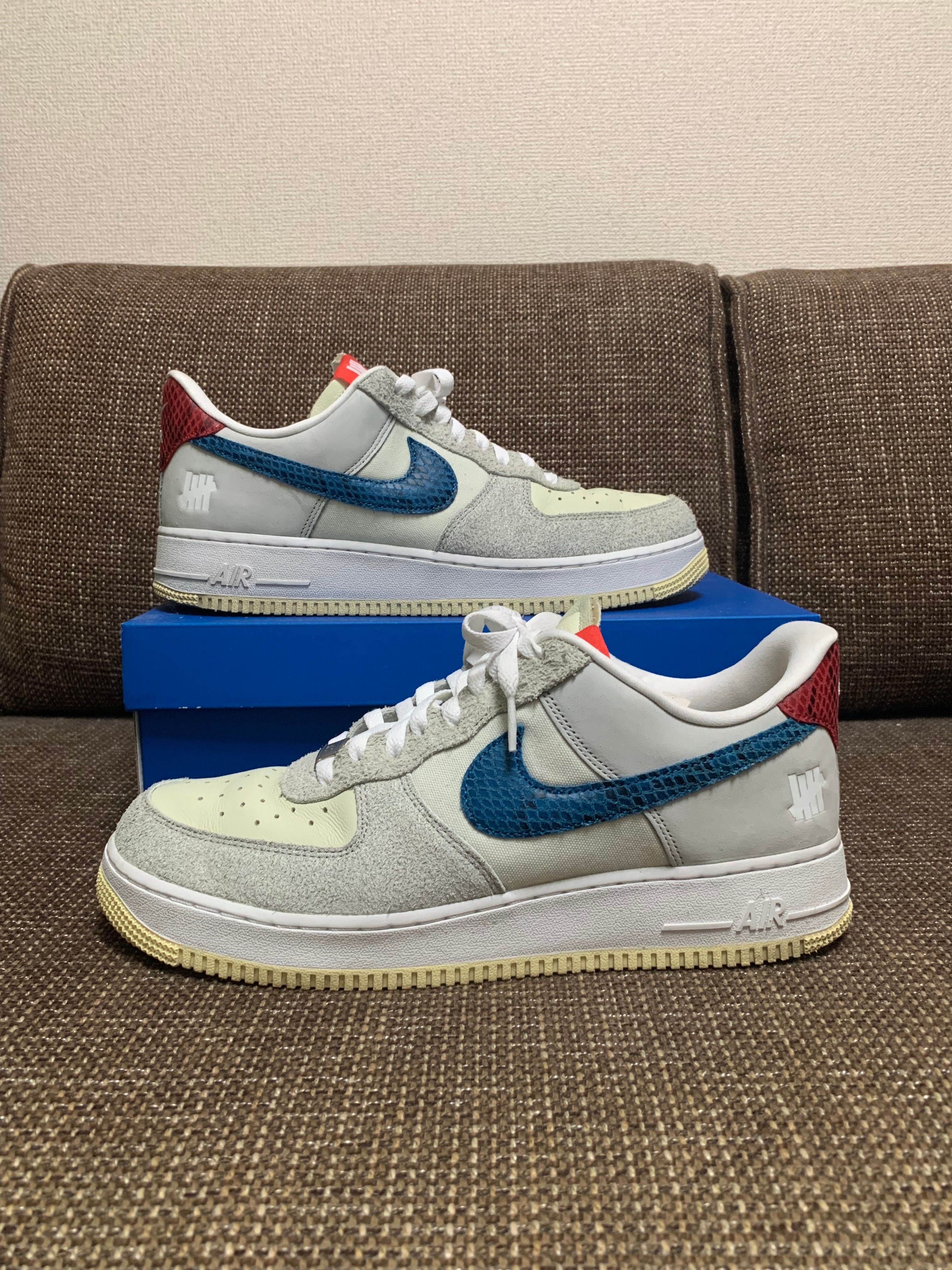 UNDEFEATED × Nike Air Force 1 Low "White"