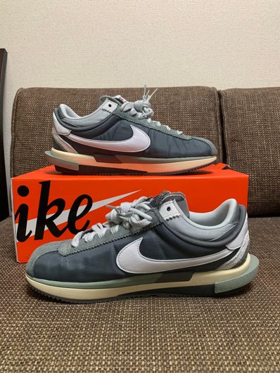 sacai × Nike Zoom Cortez "Iron Grey"