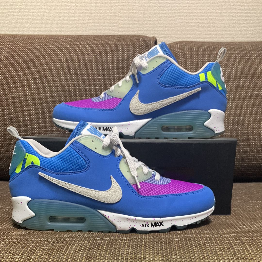 UNDEFEATED × Nike Air Max 90 "Blue/Purple"