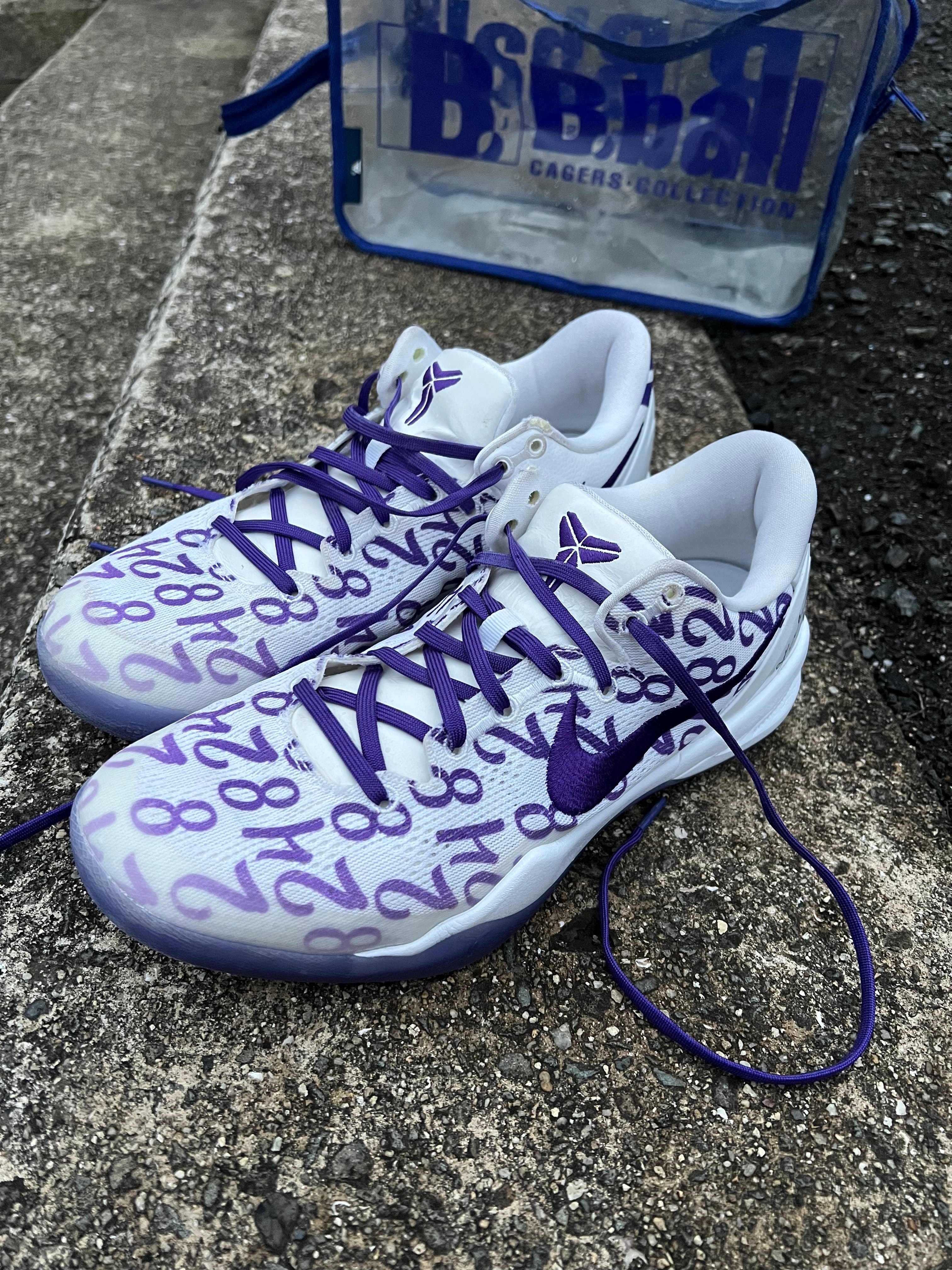 ナイキ コービー8 プロトロ "コートパープル"