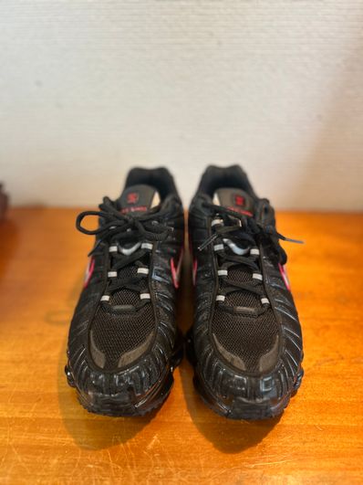Nike Shox TL "Black/University Red/Metallic Silver"