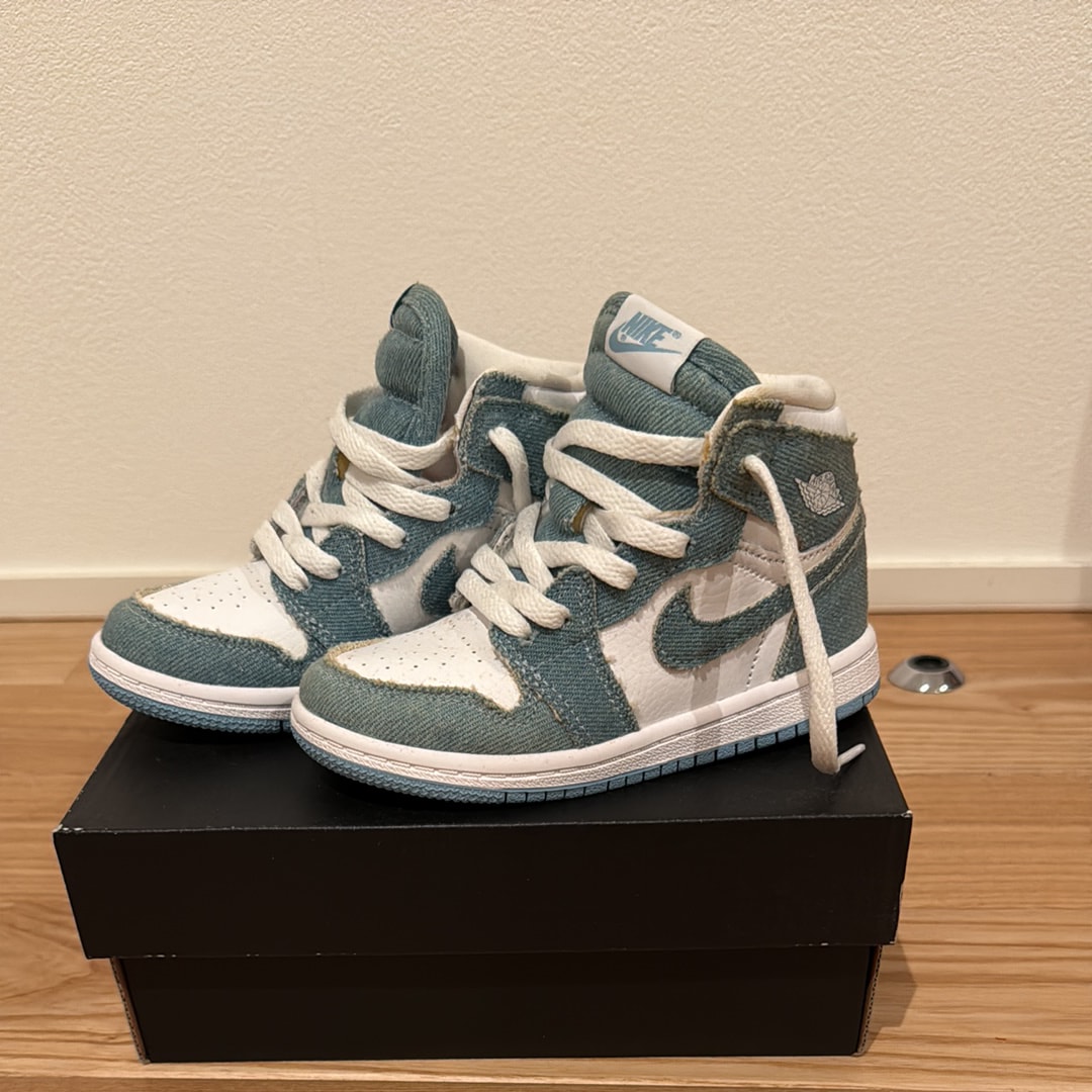 Nike TD Air Jordan 1 Retro High OG "Denim"