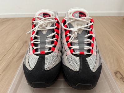 Nike Air Max 95 "White/Solar Red"