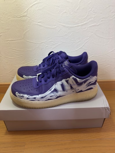 Nike Air Force 1 Low "Purple Skeleton"