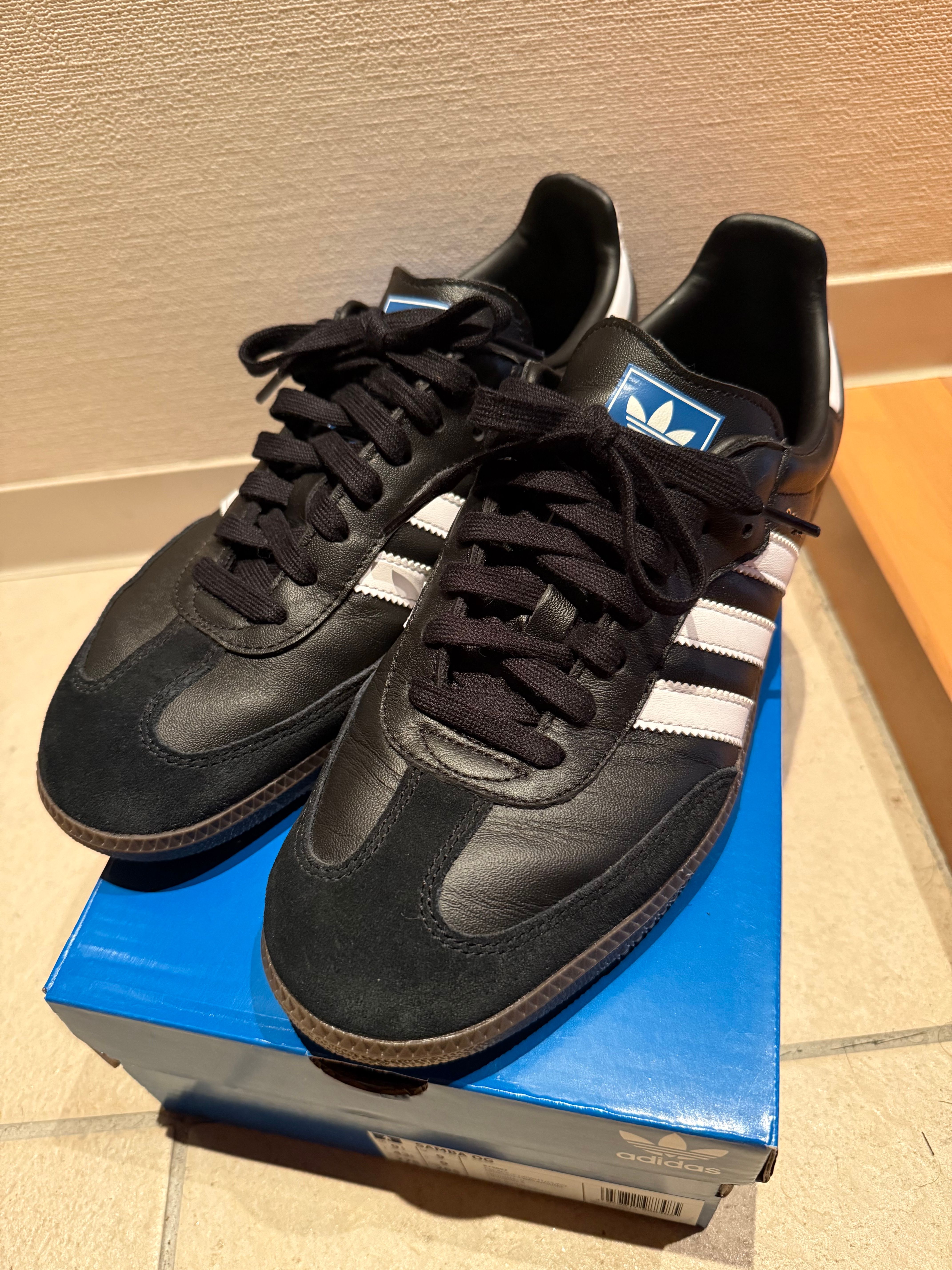 adidas Samba OG "Core Black/Cloud White/Gum"