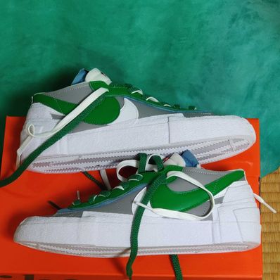 sacai × Nike Blazer Low "Classic Green"
