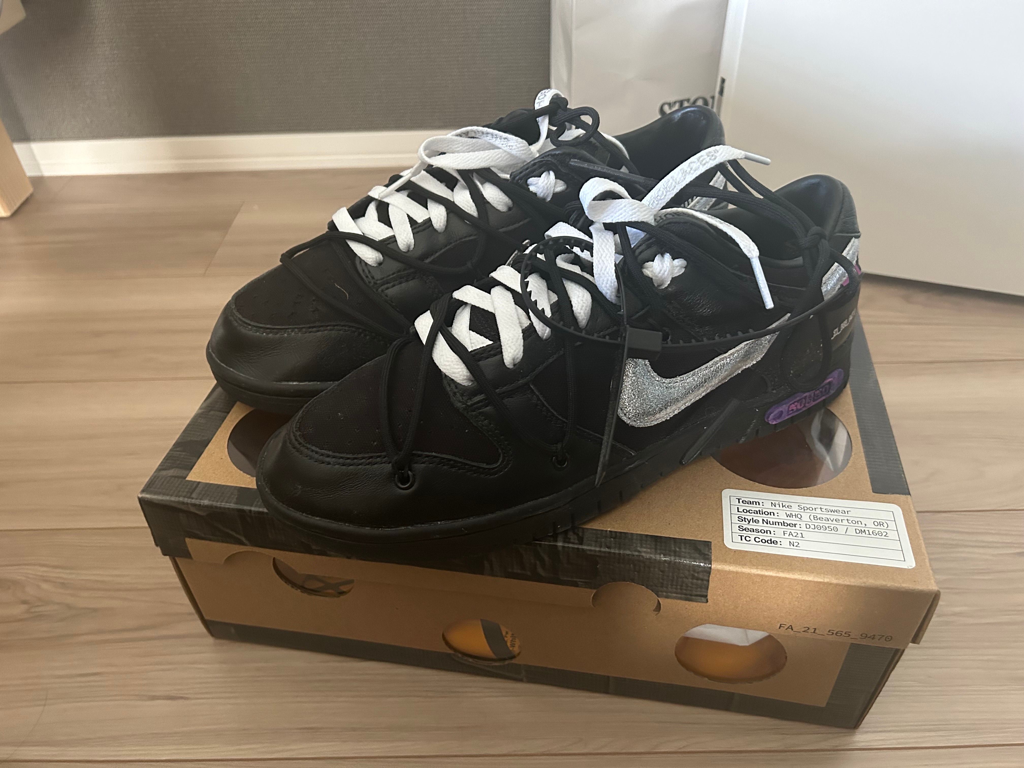 Off-White × Nike Dunk Low 1 of 50 "Lot.50"