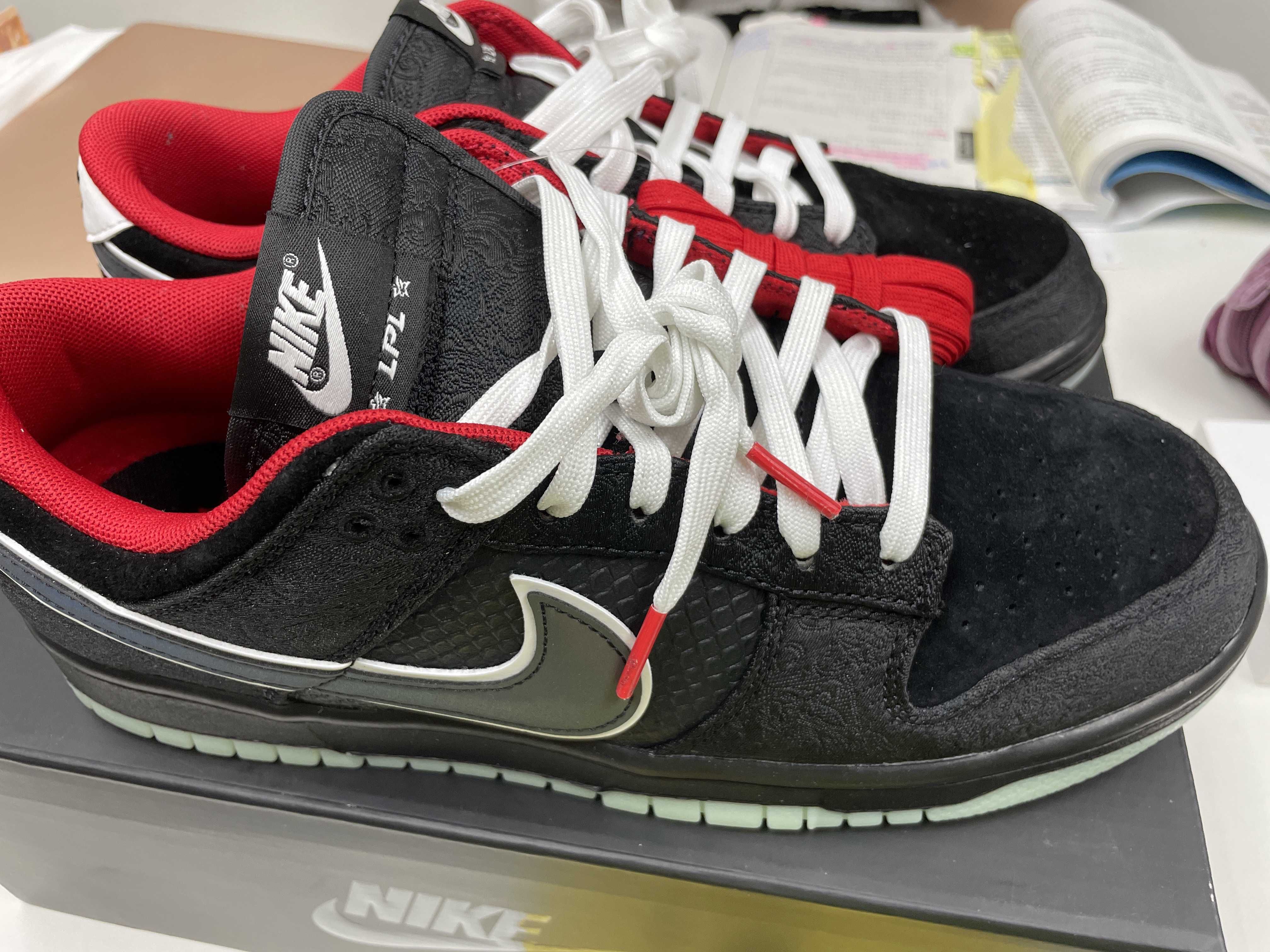 LPL × NIKE DUNK LOW "BLACK"