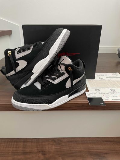 Nike Air Jordan 3 Retro Tinker "Black/Cement Grey"