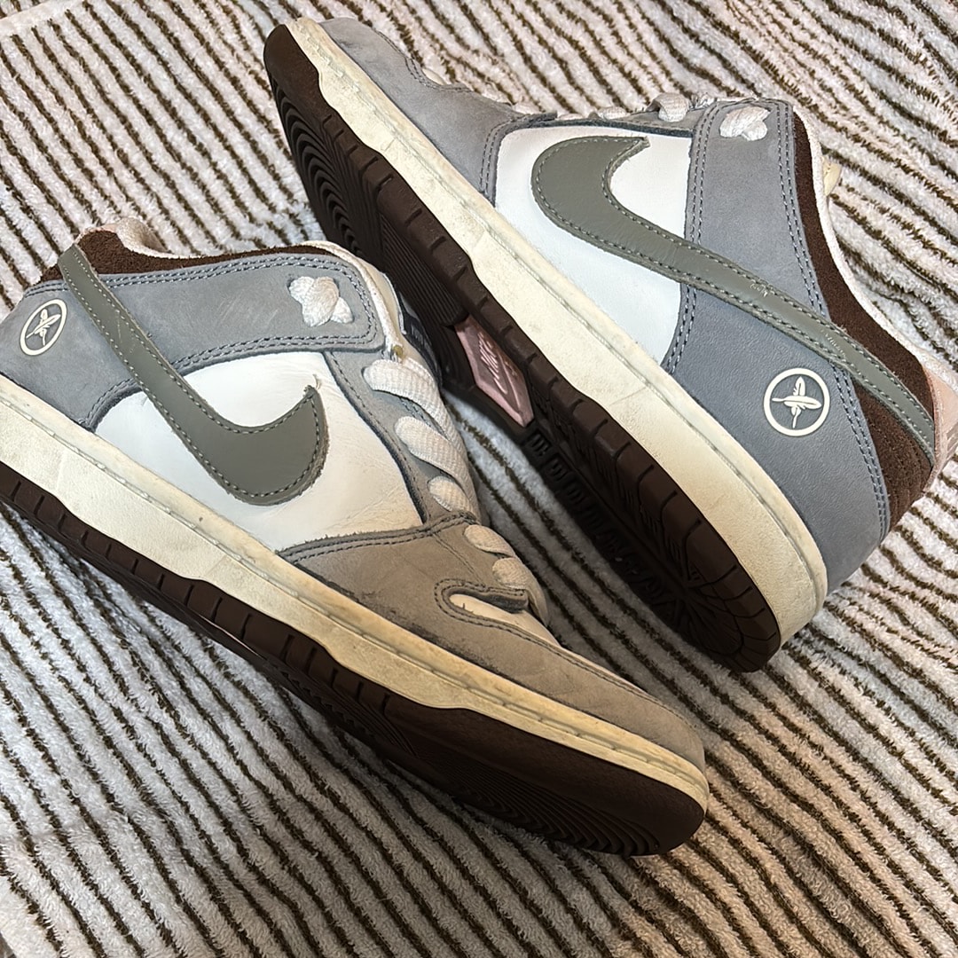 堀米 雄斗(ユウト ホリゴメ) × ナイキ SB ダンク ロー プロ QS "ウルフグレー"