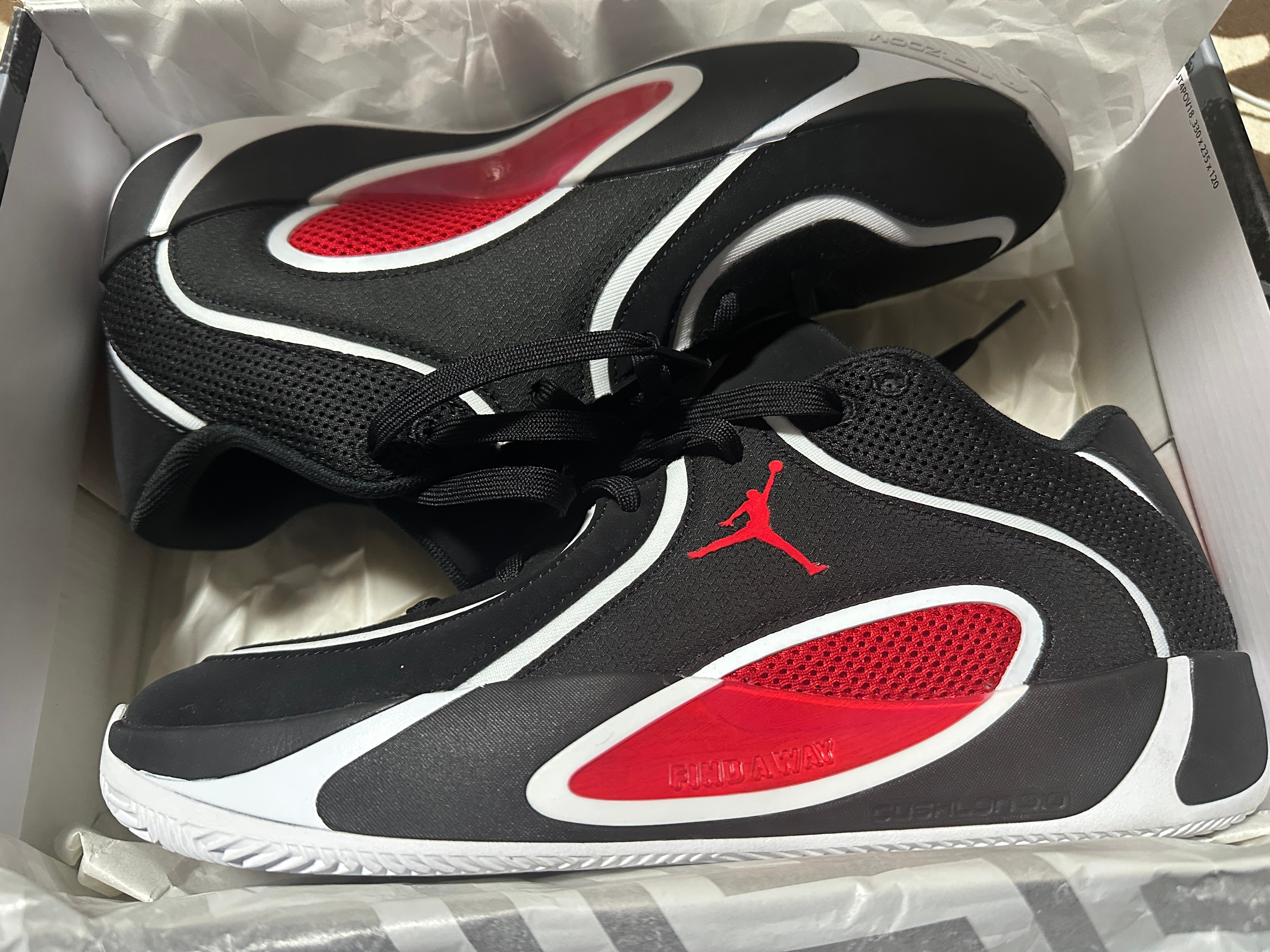 Nike Jordan Tatum 4 "Bloodline" ( HQ4614-001/HQ4613-001)