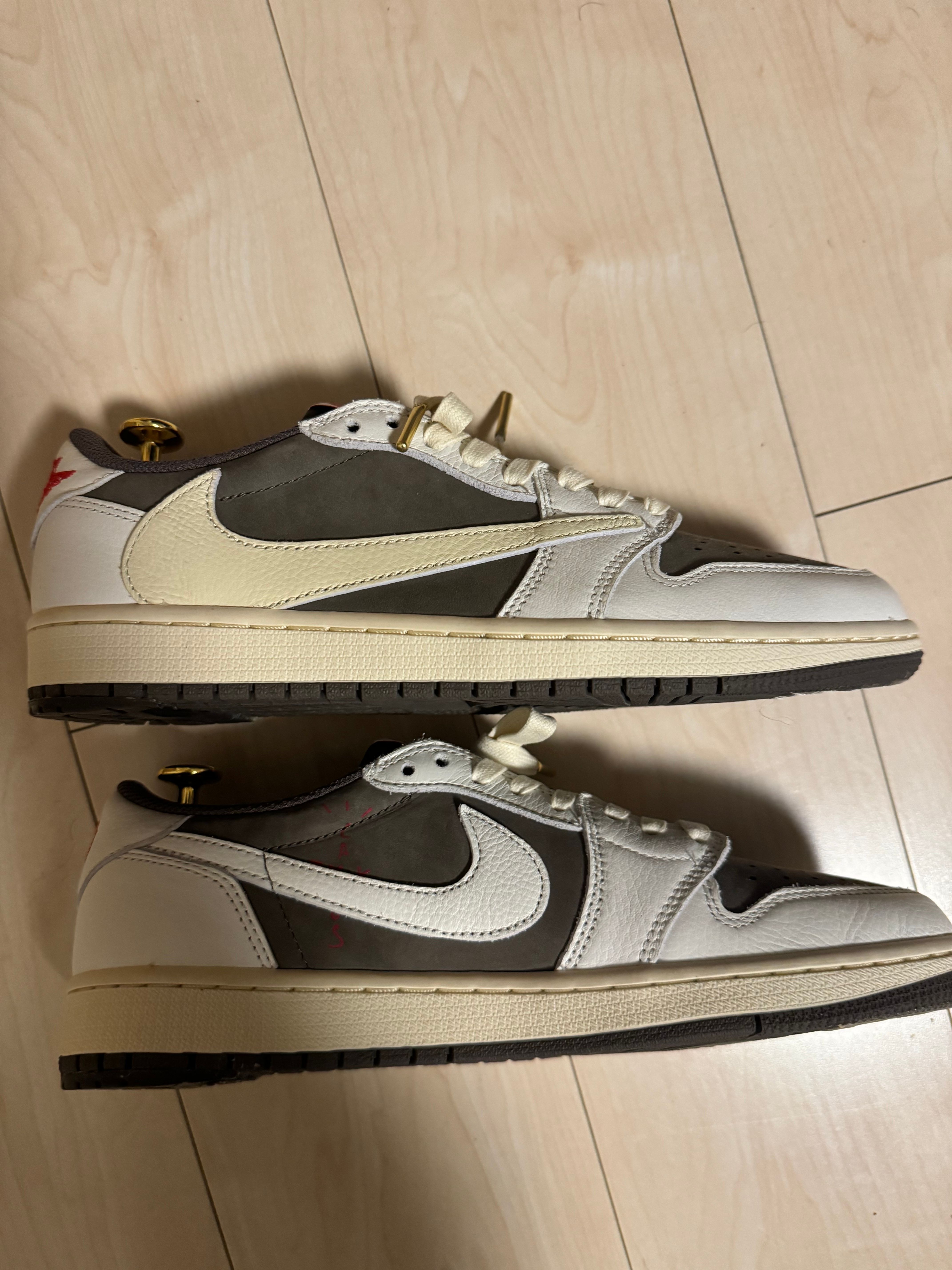 Travis Scott × Nike Air Jordan 1 Low OG SP "Reverse Mocha/Sail and Ridgerock"