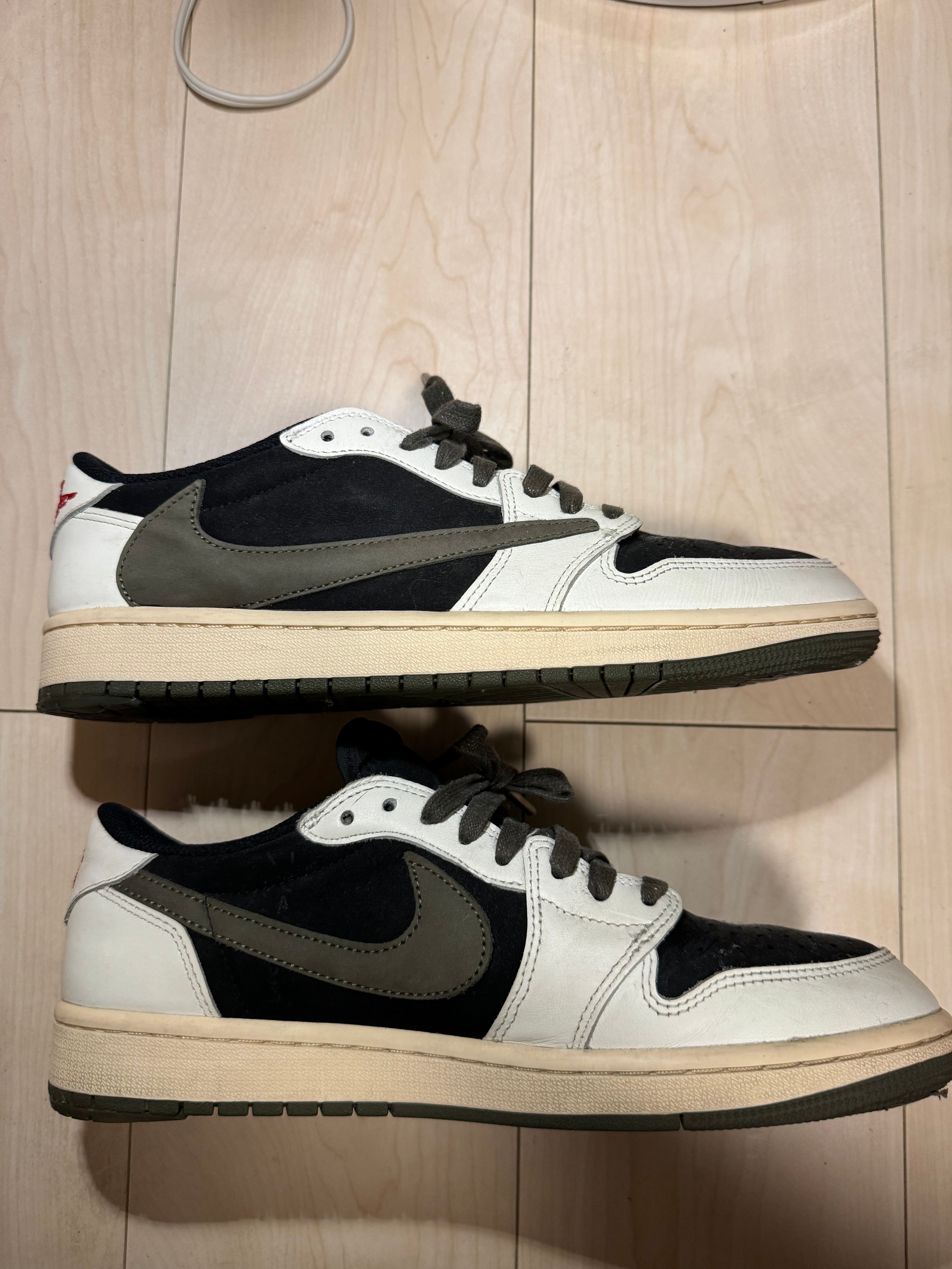 Travis Scott × Nike Women's Air Jordan 1 Low OG "Medium Olive"